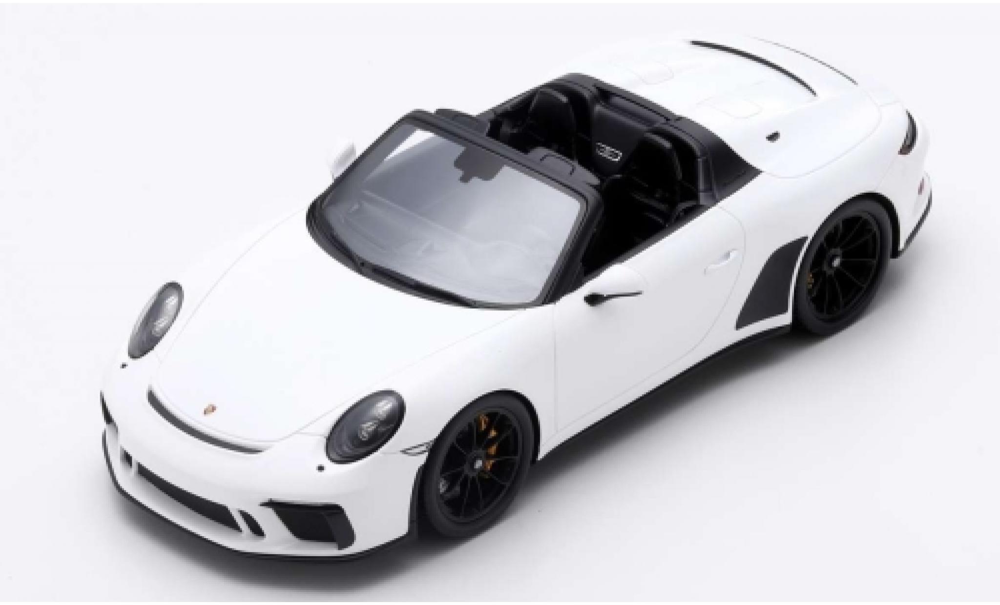Porsche 992 Speedster 1/18 Spark 911 (991) Speedster white 2019 diecast model cars