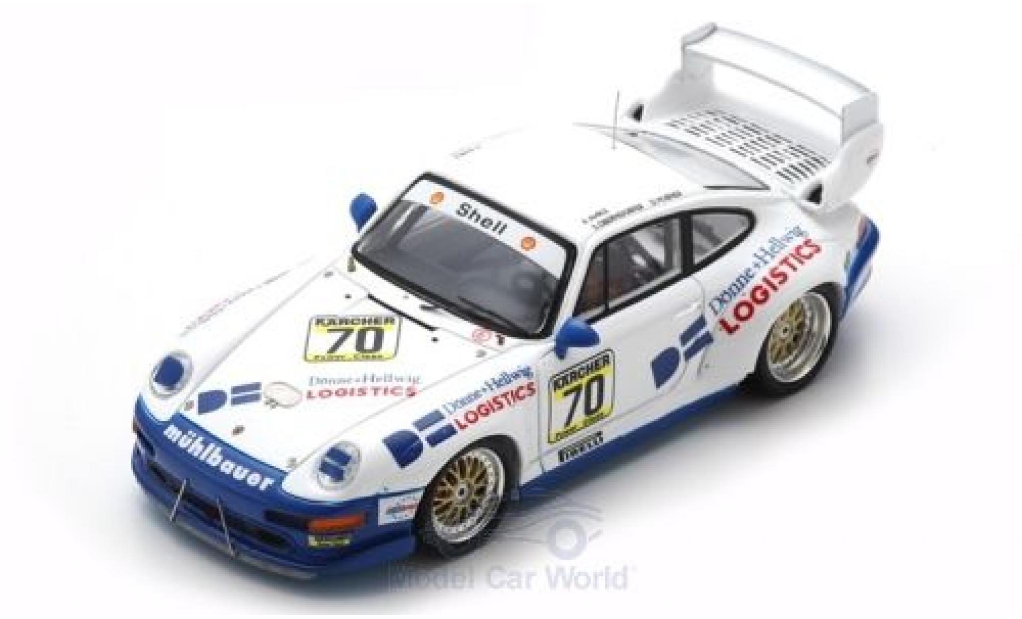 Porsche 993 GT2 1/43 Spark 911 () GT2 No.70 1000km Paris 1995 S.Oberndorfer/D.H&uuml;bner diecast model cars