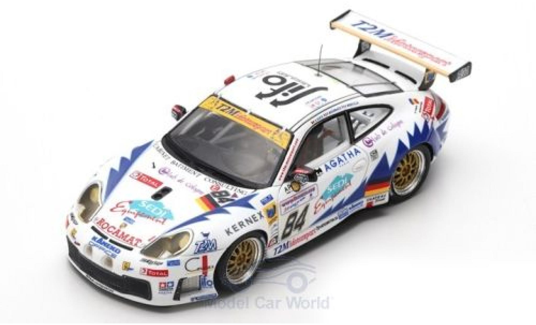 Porsche 996 GT3 RS 1/43 Spark 911 () GT3 RS No.84 T2M Motorsport 24h Le Mans 2003 P.Bourdais/R.Berville/V.Ickx diecast model cars