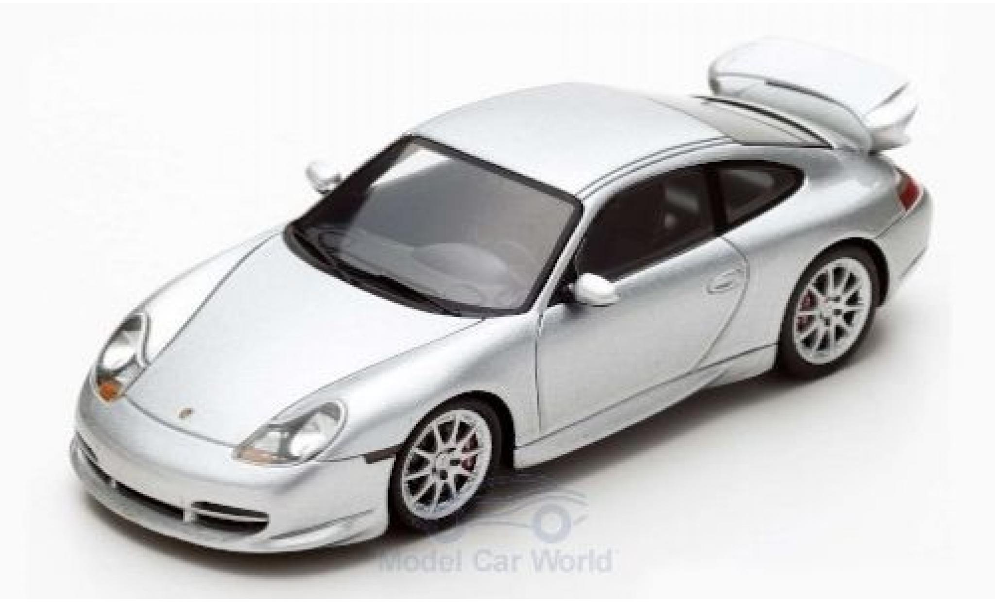 Porsche 996 GT3 1/43 Spark 911 () GT3 grey 1999 diecast model cars