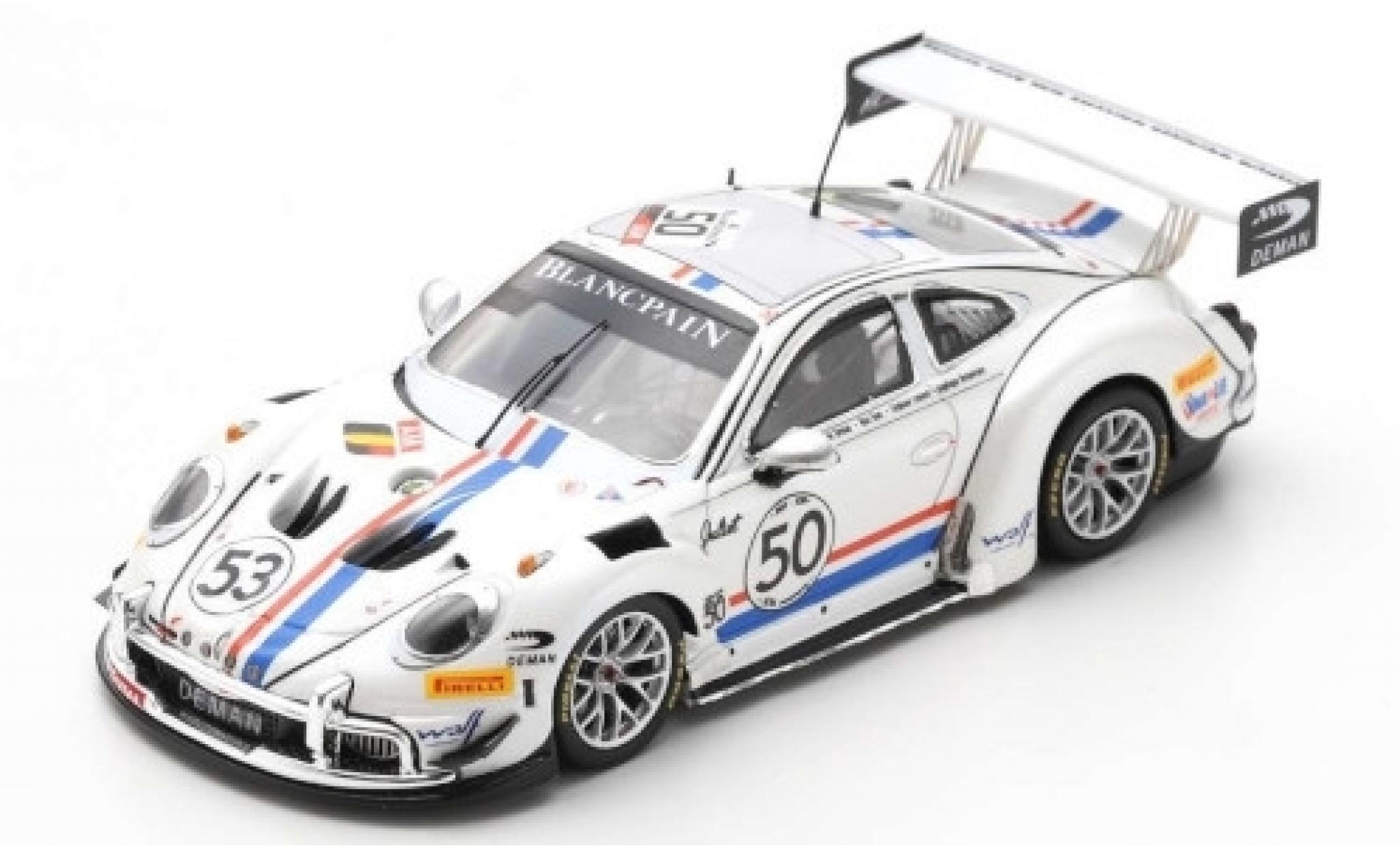 Porsche 992 GT3 1/43 Spark 911 (997) GT3 Cup MR No.50 24h Spa 2019 1969 Tribute L.Deman/S.Lemeret/M.Duez/A.Detavernier diecast model cars