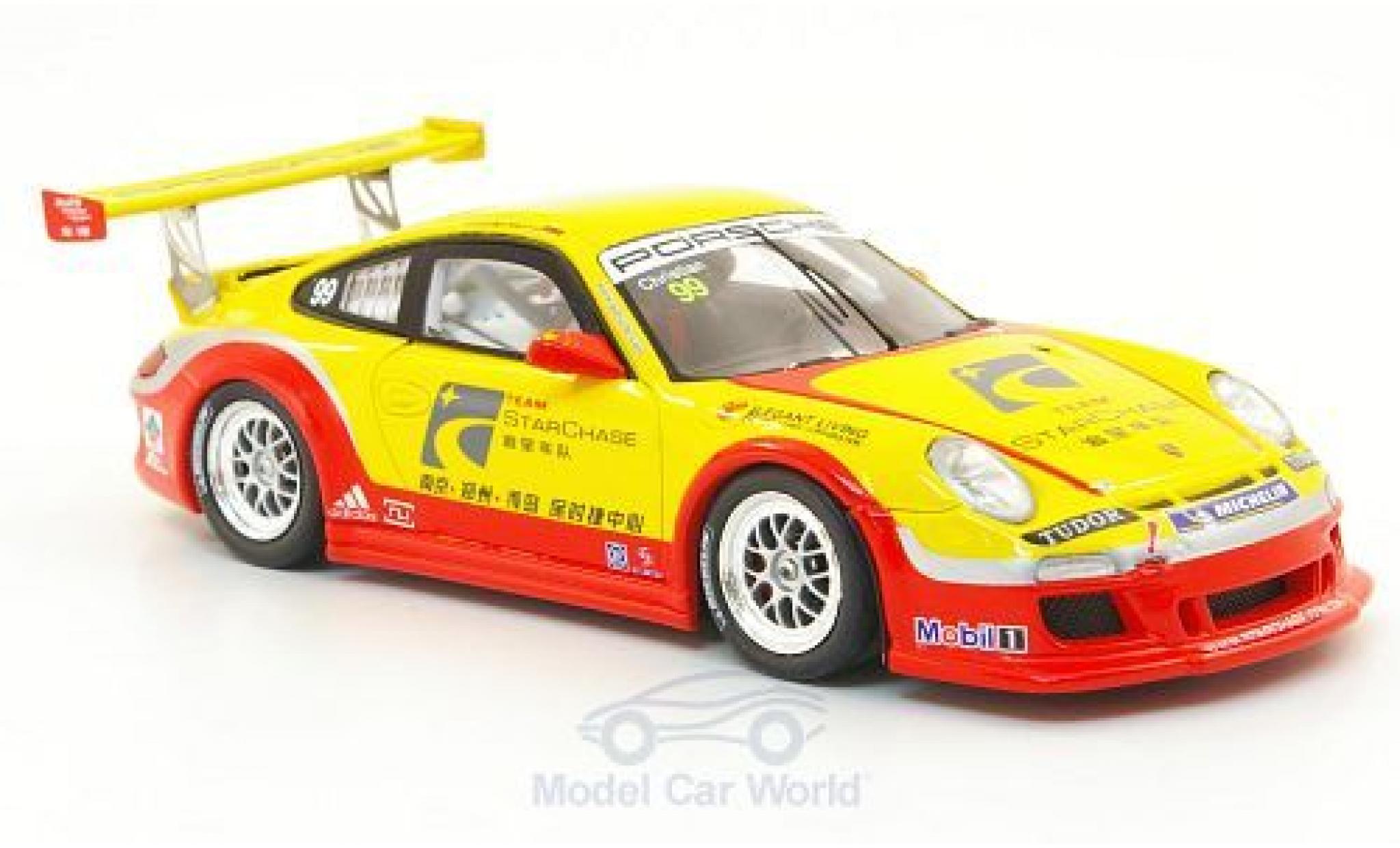 Porsche 997 GT3 CUP 1/43 Spark 911 () GT3 Cup No.99 Team Starchase Carrera Cup Asia 2010 diecast model cars