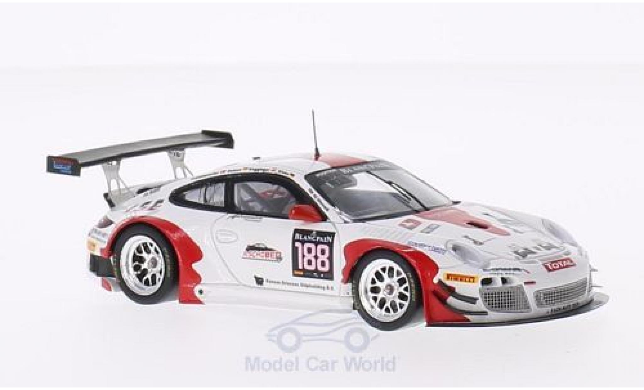 Porsche 991 GT3 R 1/43 Spark 911 (997) GT3 R No.188 Fach Auto Tech 24h Spa 2014 O.Klohs/M.Ragginger/P.Frommenwiler/S.Dolenc diecast model cars