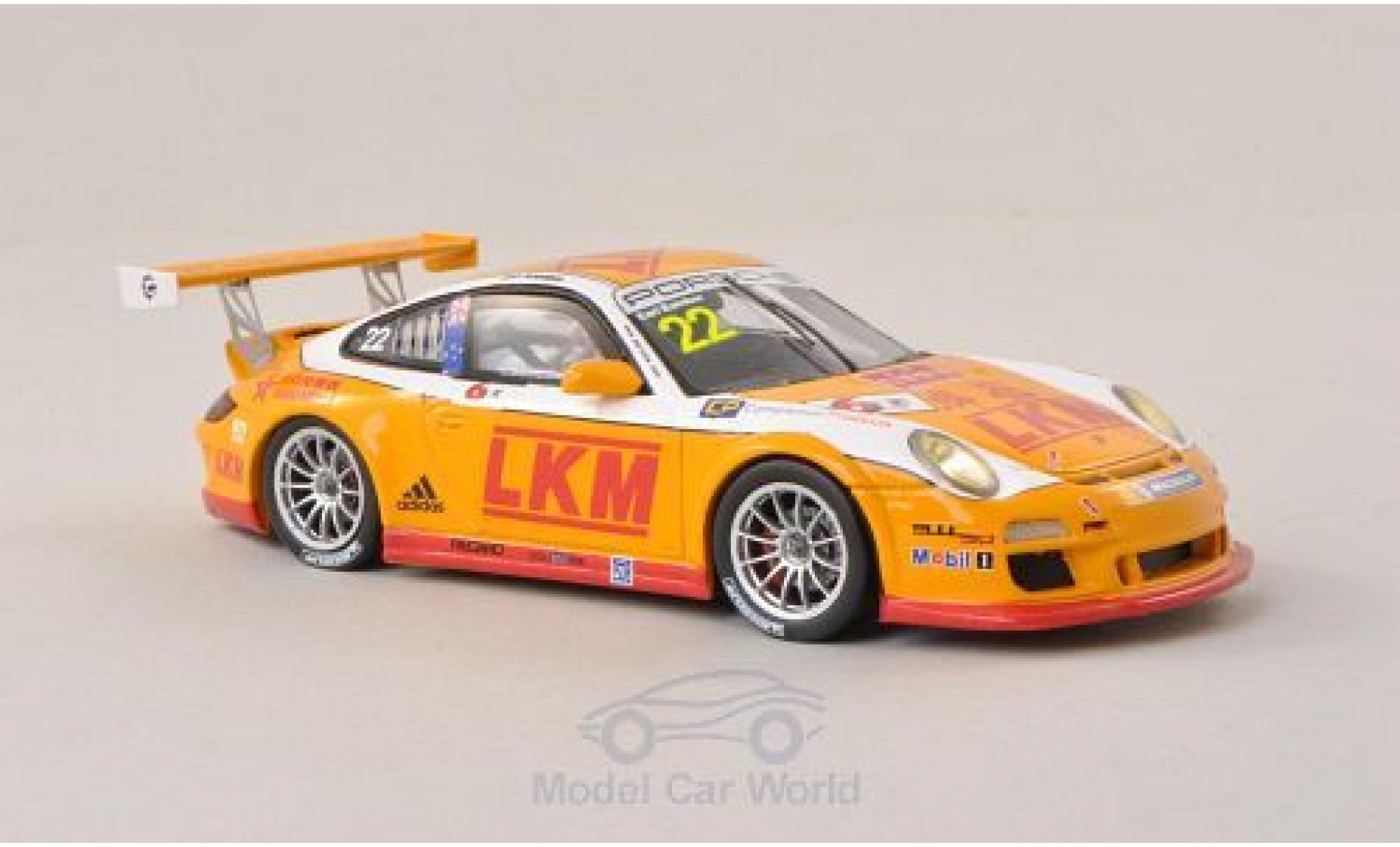 Porsche 991 GT3 Cup 1/43 Spark 911 (997) No.22 Asian Carrera Cup GT3 Cup Challenge - Maccao 2013 E.Bamber diecast model cars