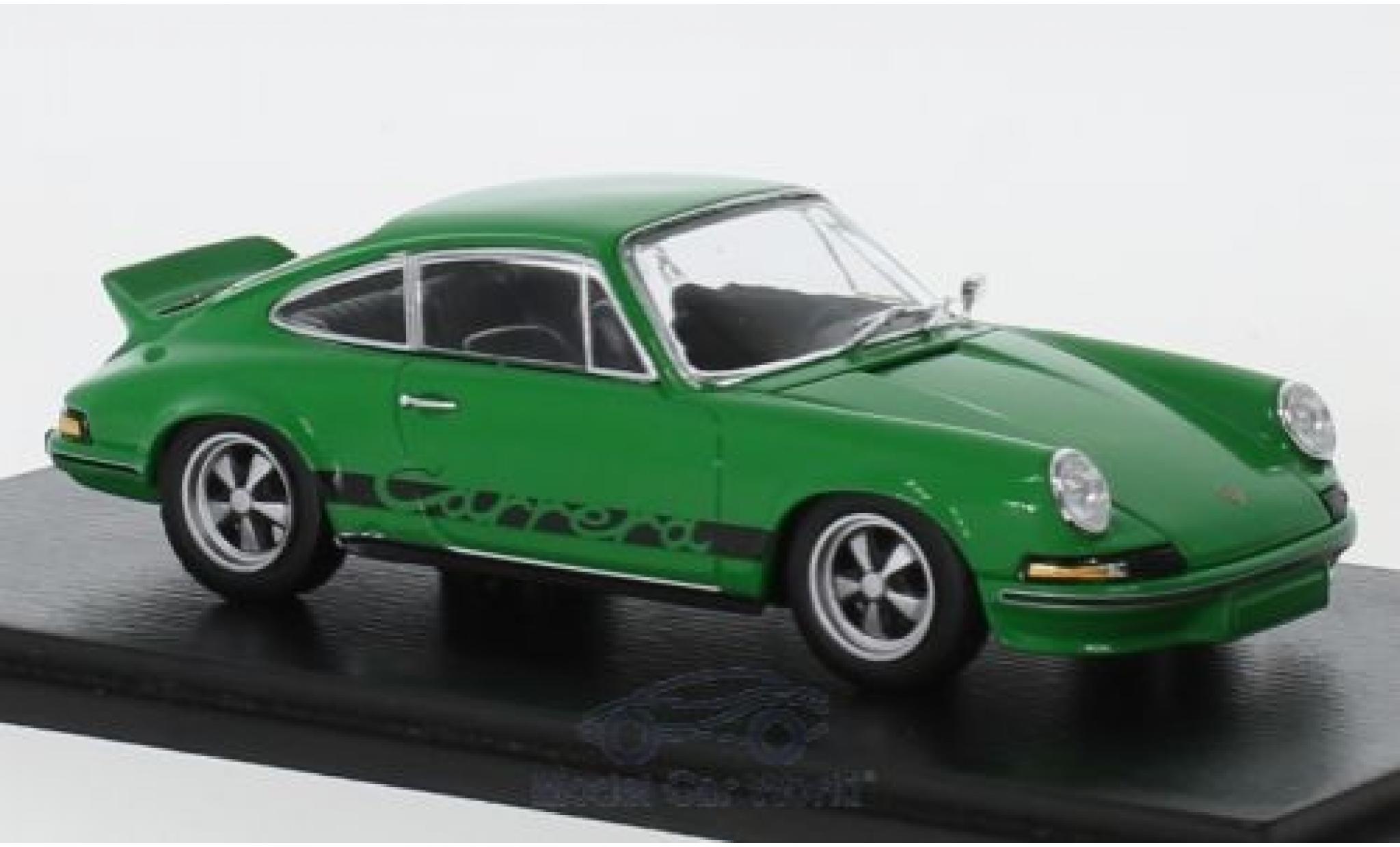 Porsche 911 RS 1/43 Spark Carrera RS 2.7 green 1973 diecast model cars