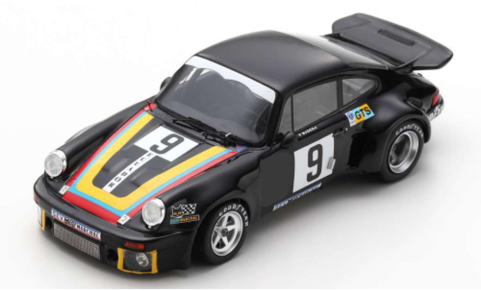 Porsche 930 RSR 1/43 Spark 911 Carrera RSR 3.0 No.9 Ecuador Marlboro Team 24h Le Mans 1975 F.Merello/F.Madera/L.Larrea diecast model cars
