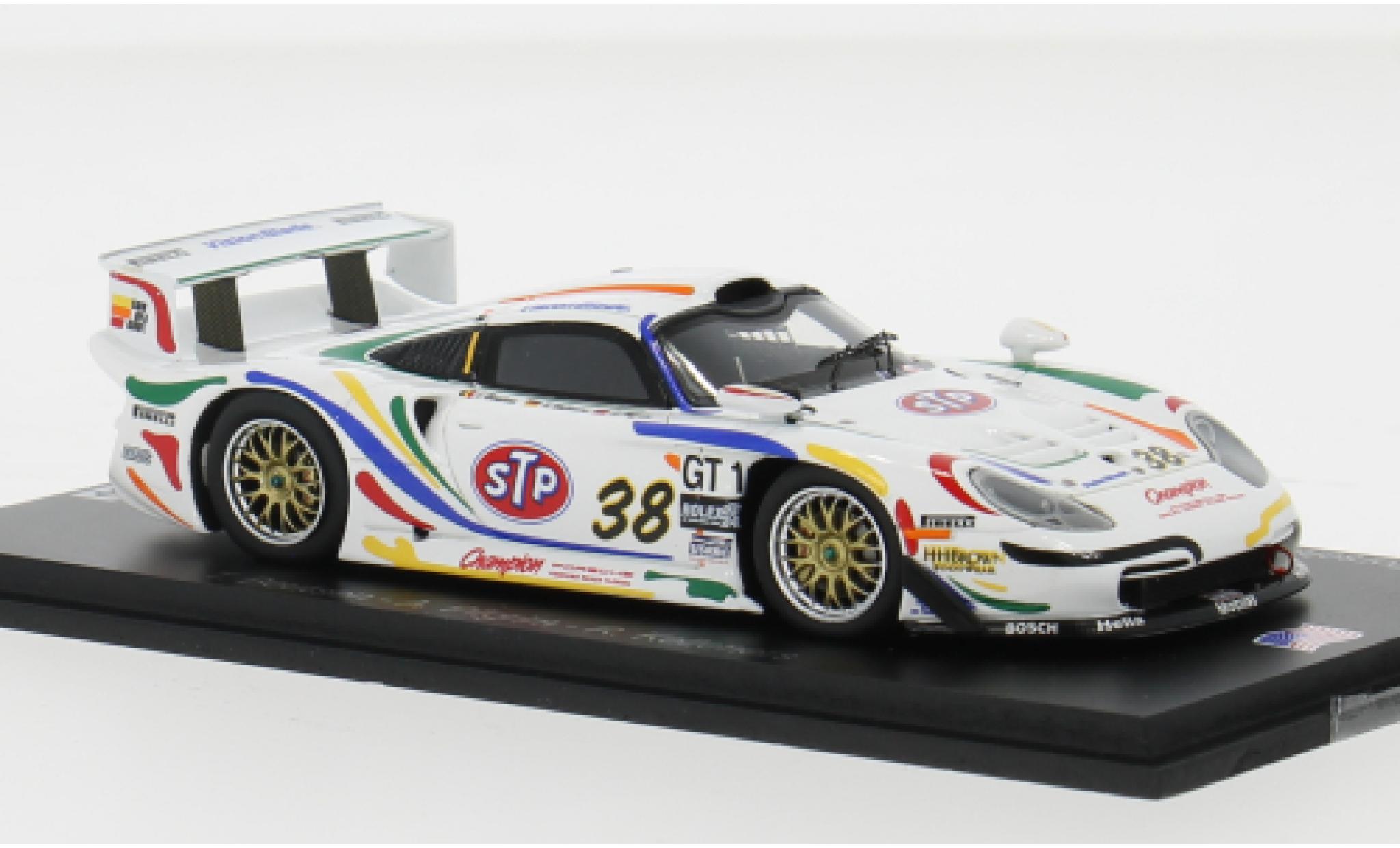 Porsche 996 GT1 1/43 Spark 911 Evo No.38 Champion Motors 24h Daytona 1998 1:43 diecast model cars