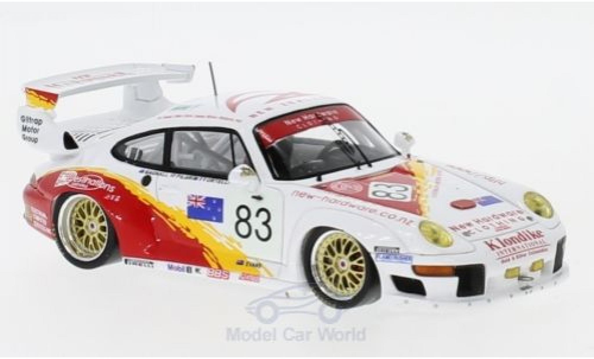 Porsche 993 GT2 1/43 Spark 911 GT2 No.83 24h Le Mans 1996 S.Ortelli/A.Pilgrim/A.Bagnall diecast model cars