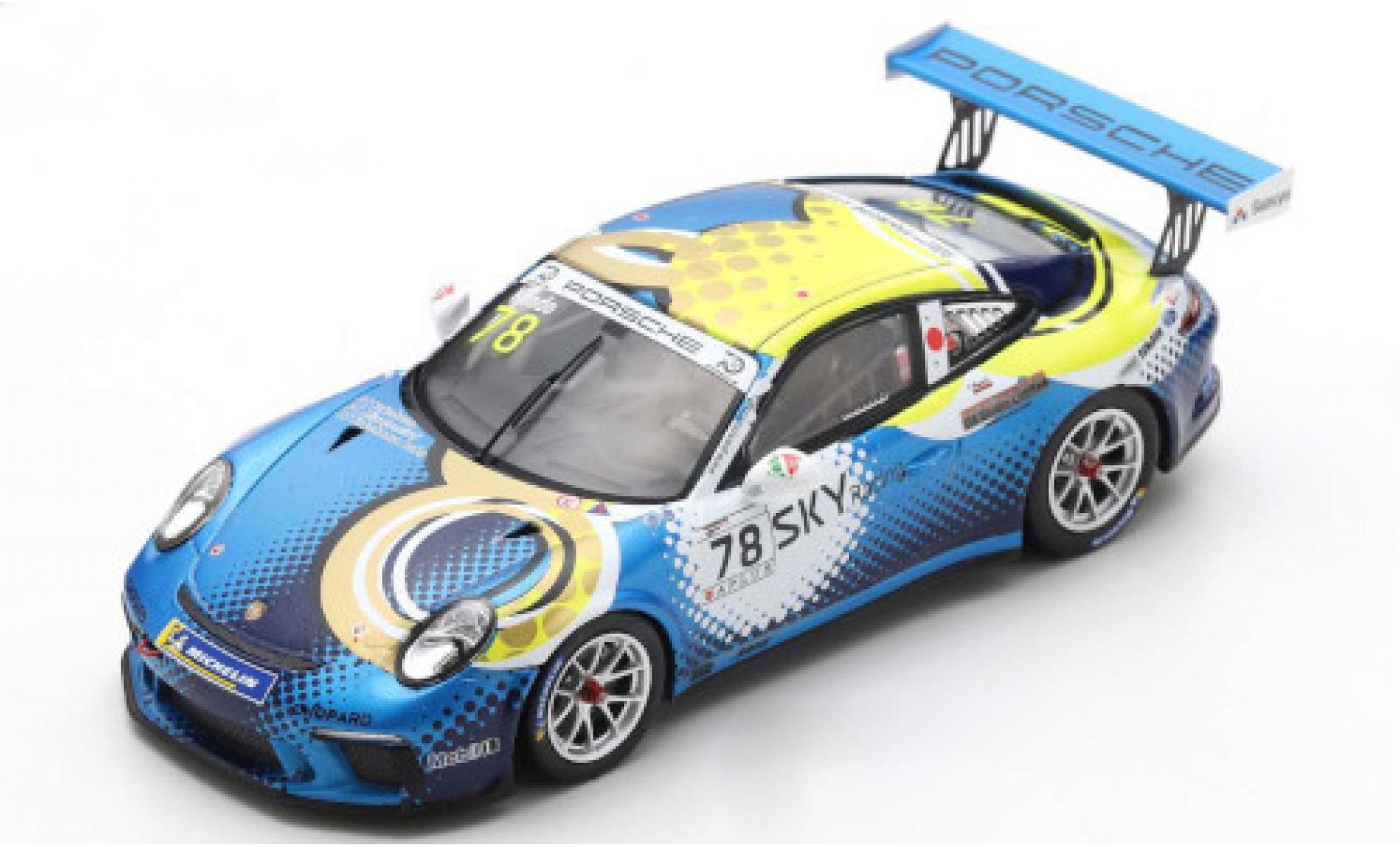 Porsche 991 GT3 Cup 1/43 Spark 911 GT3 Cup () No.78 Carrera Cup Japan 2018 T.Kondo diecast model cars