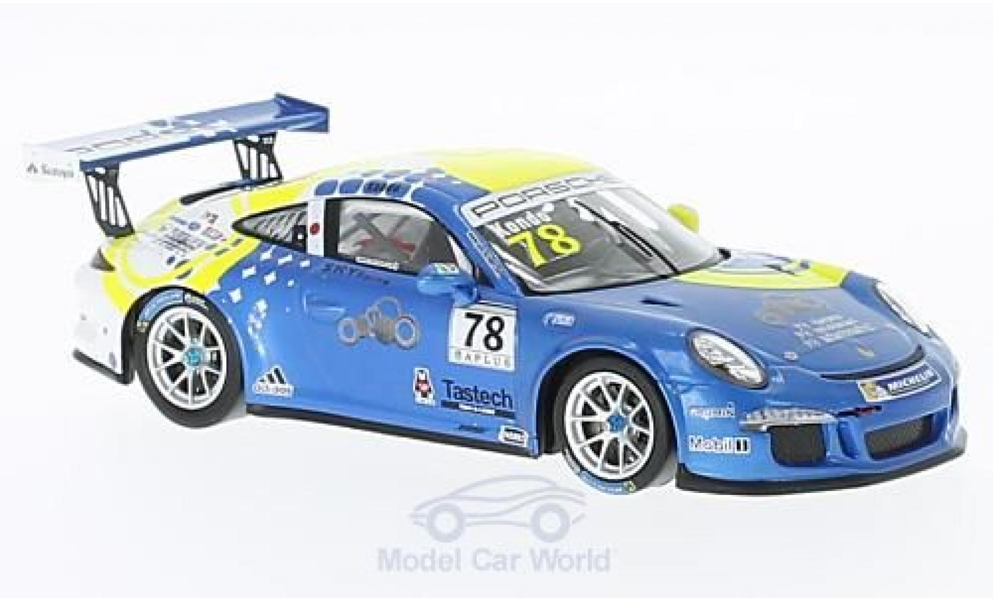 Porsche 991 GT3 Cup 1/43 Spark 911 GT3 Cup No.78 Carrera Cup Japan 2016 T.Kondo diecast model cars
