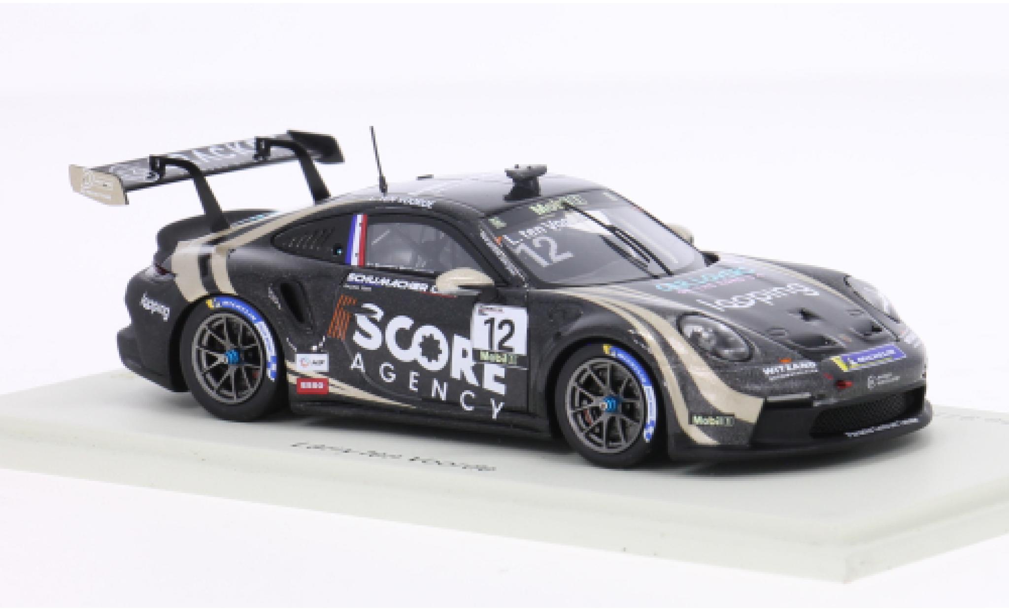 Porsche 911 1/43 Spark GT3 Carrera Supercup 2024 #12 1:43 diecast model cars
