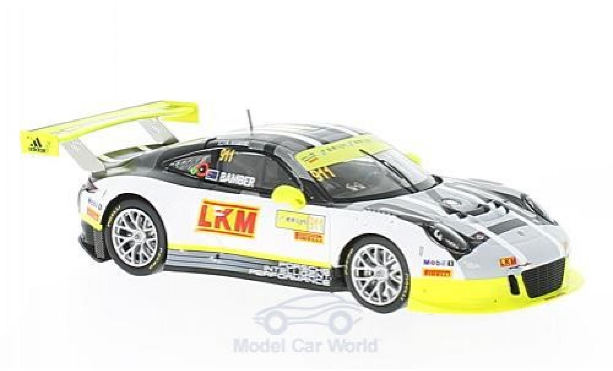 Porsche 991 GT3 R 1/43 Spark 911 GT3 R No.911 Team Manthey Macau GT Cup 2016 E.Bamber diecast model cars