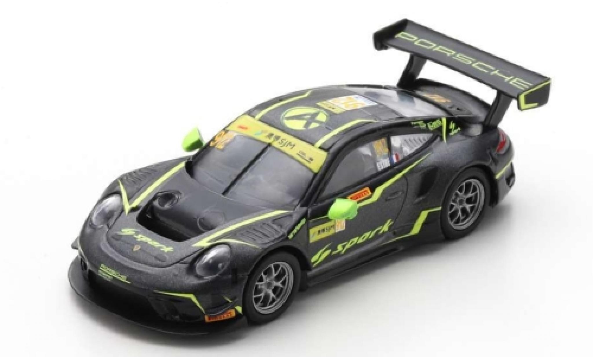 Porsche 992 GT3 R 1/43 Spark 911 GT3 R No.912 Absolute Racing Fia GT World Cup Macau 2019 K.Estre diecast model cars