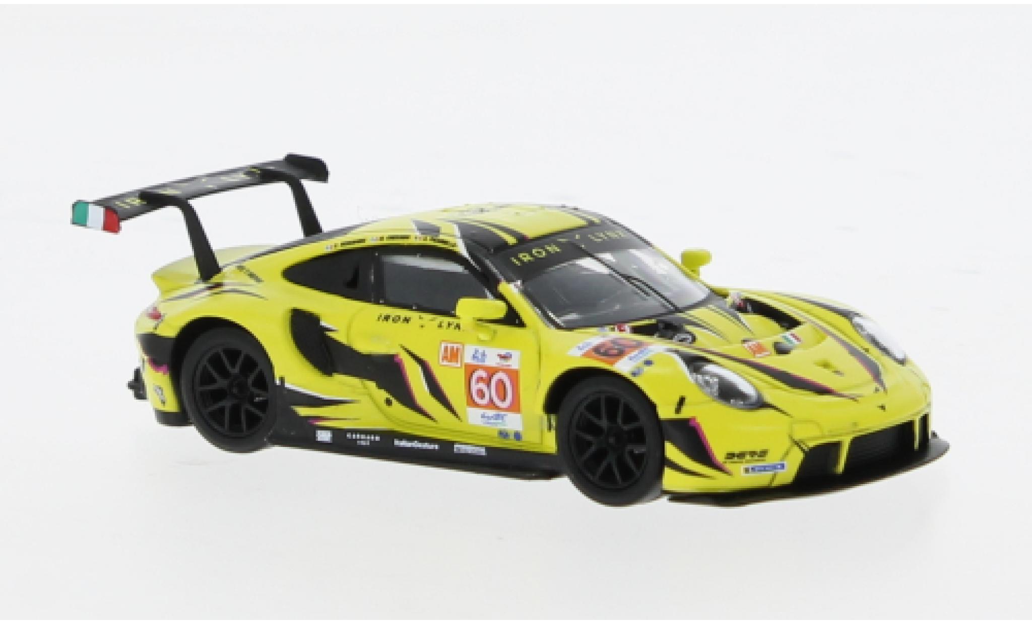 Porsche 911 1/64 Spark RSR-19 No.60 Iron Lynx 24h Le Mans 2023 1:64 diecast model cars