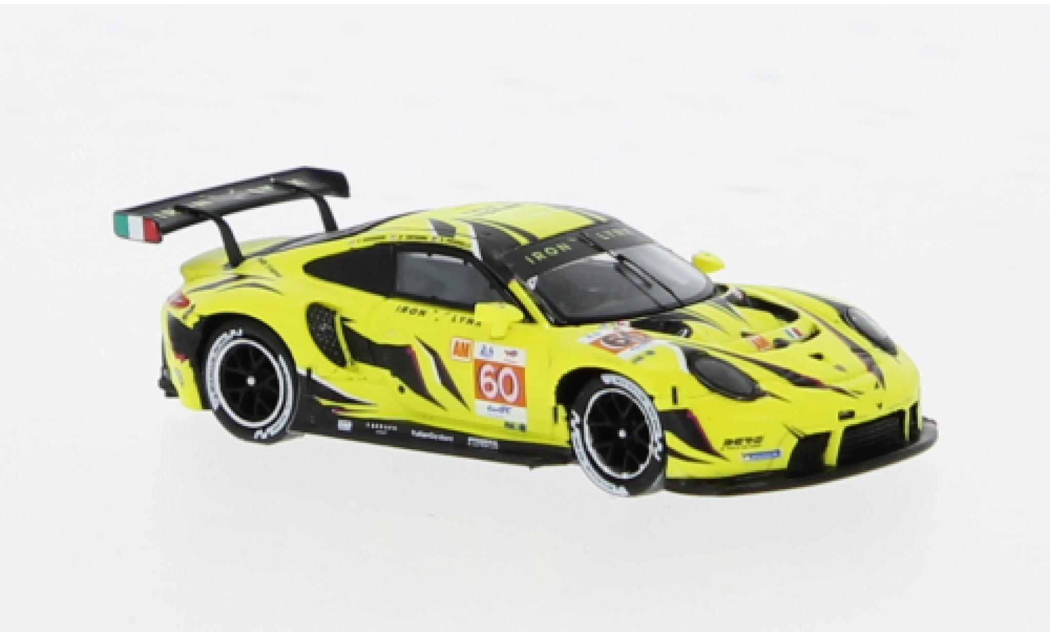 Porsche 911 1/87 Spark RSR-19 No.60 Iron Lynx 24h Le Mans 2023 1:87 diecast model cars