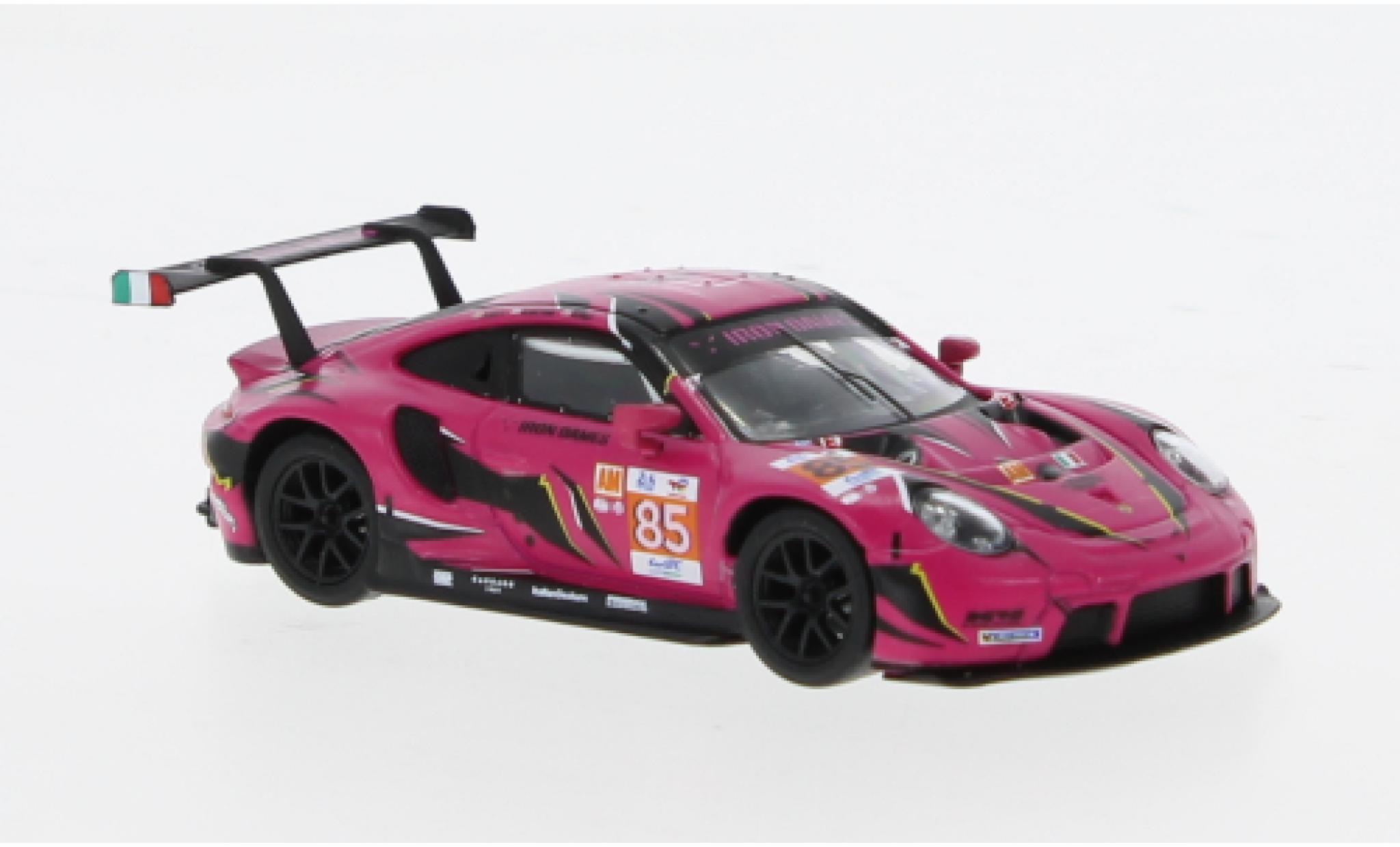 Porsche 911 1/64 Spark RSR-19 No.85 Iron Dames 24h Le Mans 2023 1:64 diecast model cars