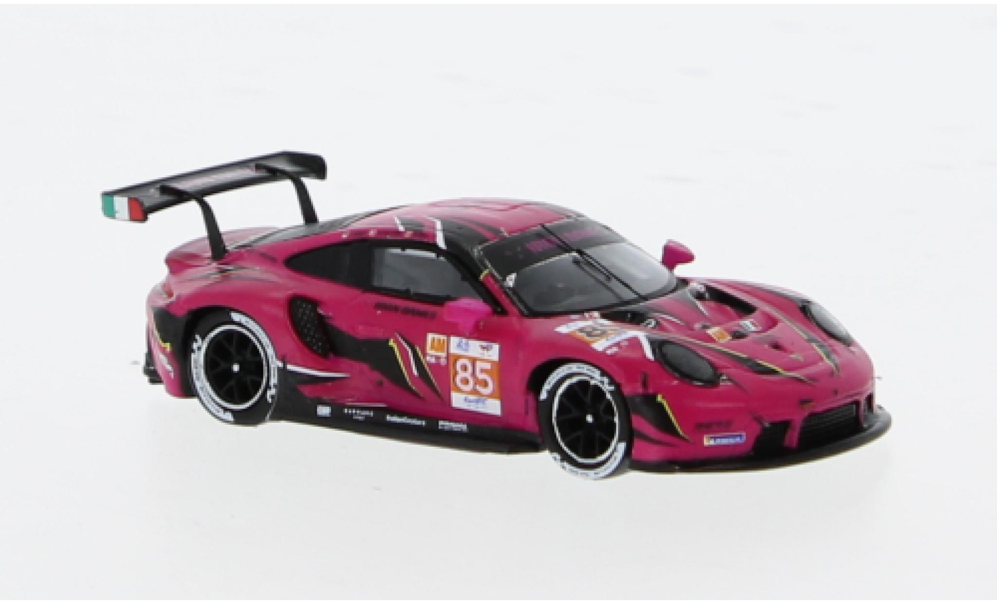 Porsche 911 1/87 Spark RSR-19 No.85 Iron Dames 24h Le Mans 2023 1:87 diecast model cars