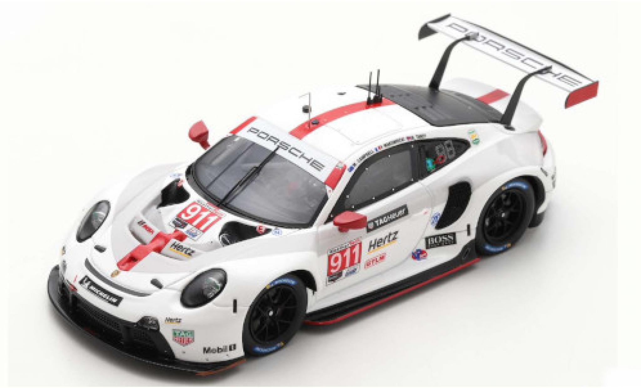 Porsche 992 RSR 1/43 Spark 911 RSR (991) No.911 GT Team 24h Daytona 2020 N.Tandy/F.Makowiecki/M.Campbell diecast model cars