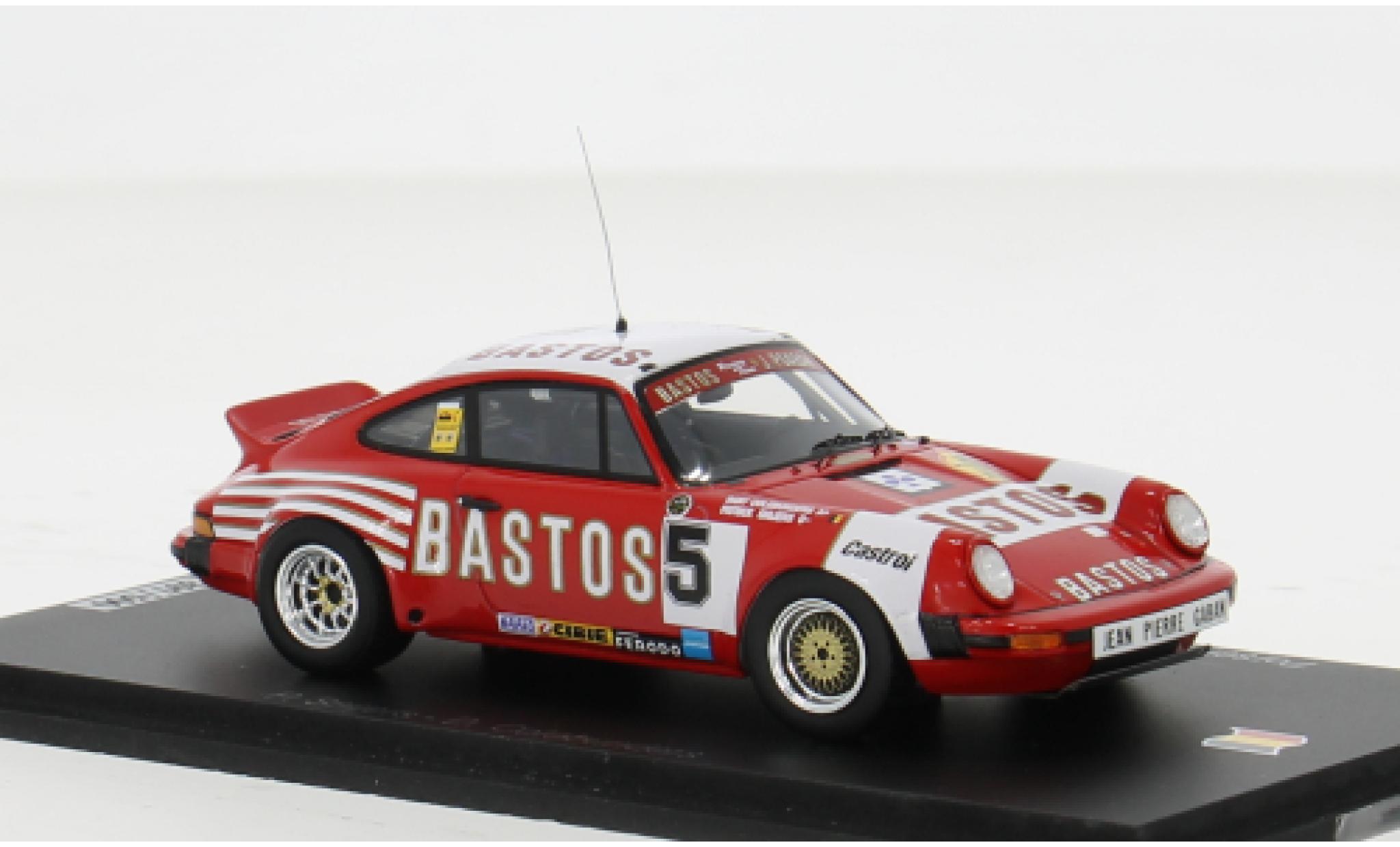 Porsche 930 1/43 Spark 911 SC No.5 Bastos Rally du Condroz 1983 1:43 diecast model cars
