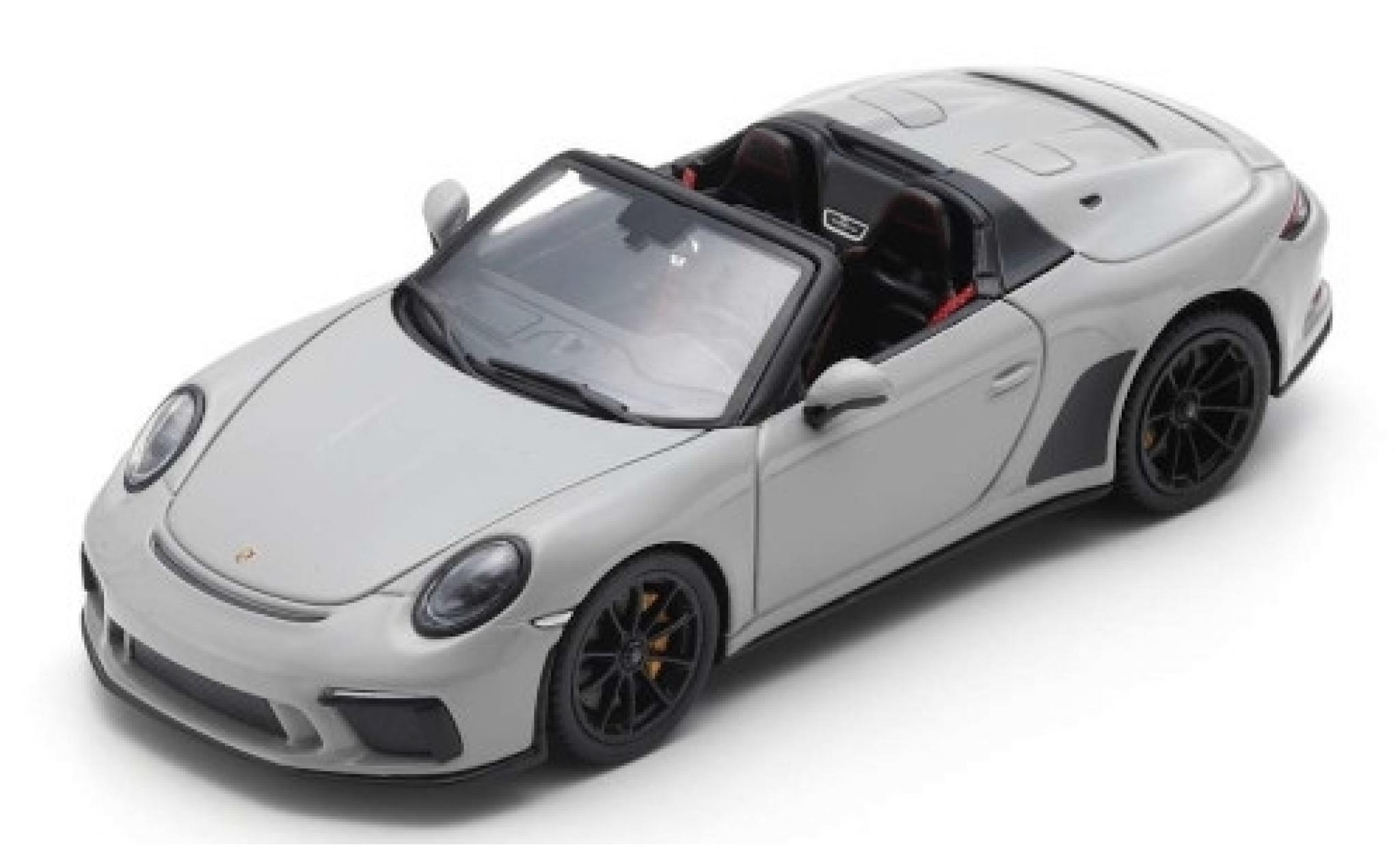 Porsche 992 Speedster 1/43 Spark 911 Speedster grey 2019 diecast model cars