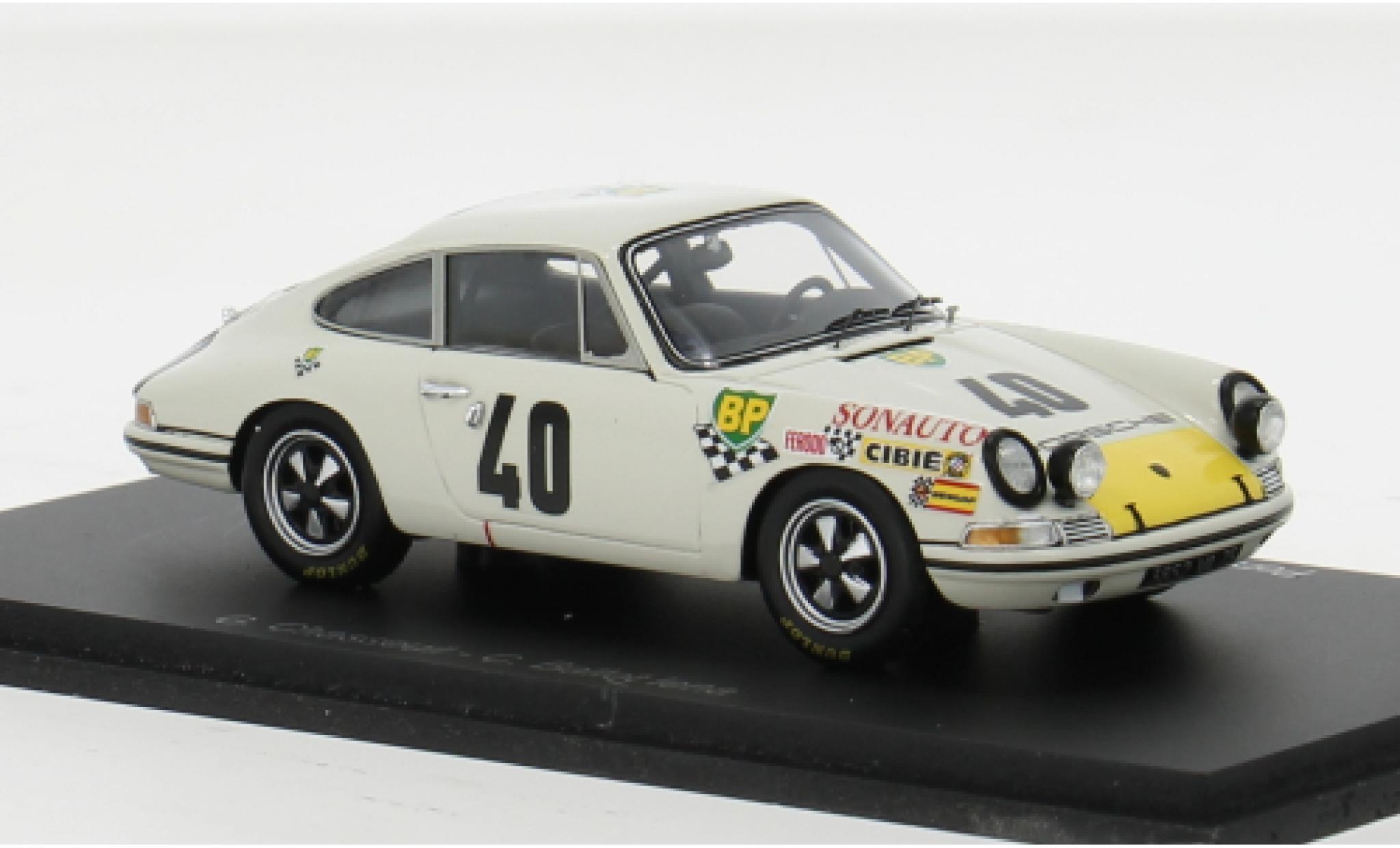 Porsche 911 1/43 Spark T No.40 24h Le Mans 1969 1:43 diecast model cars