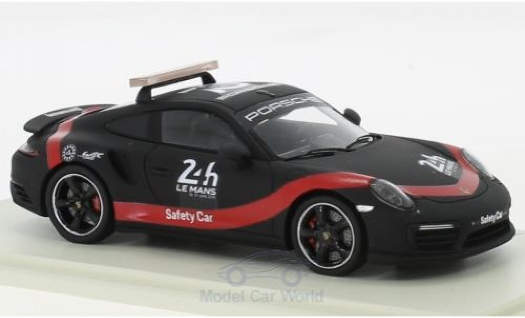 Porsche 991 Turbo 1/43 Spark 911 Turbo 24h Le Mans 2018 Saftey Car diecast model cars