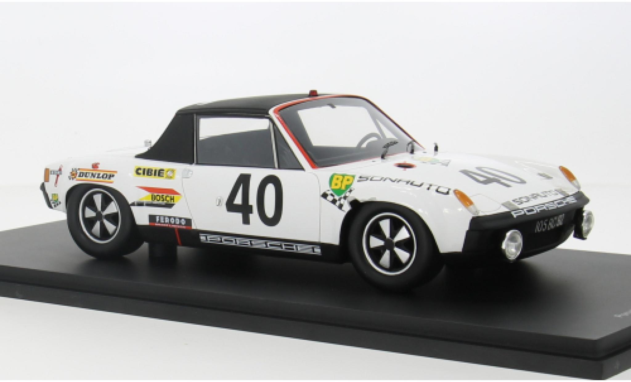 Porsche 914 1/18 Spark /6 No.40 24h Le Mans 1969 1:18 diecast model cars