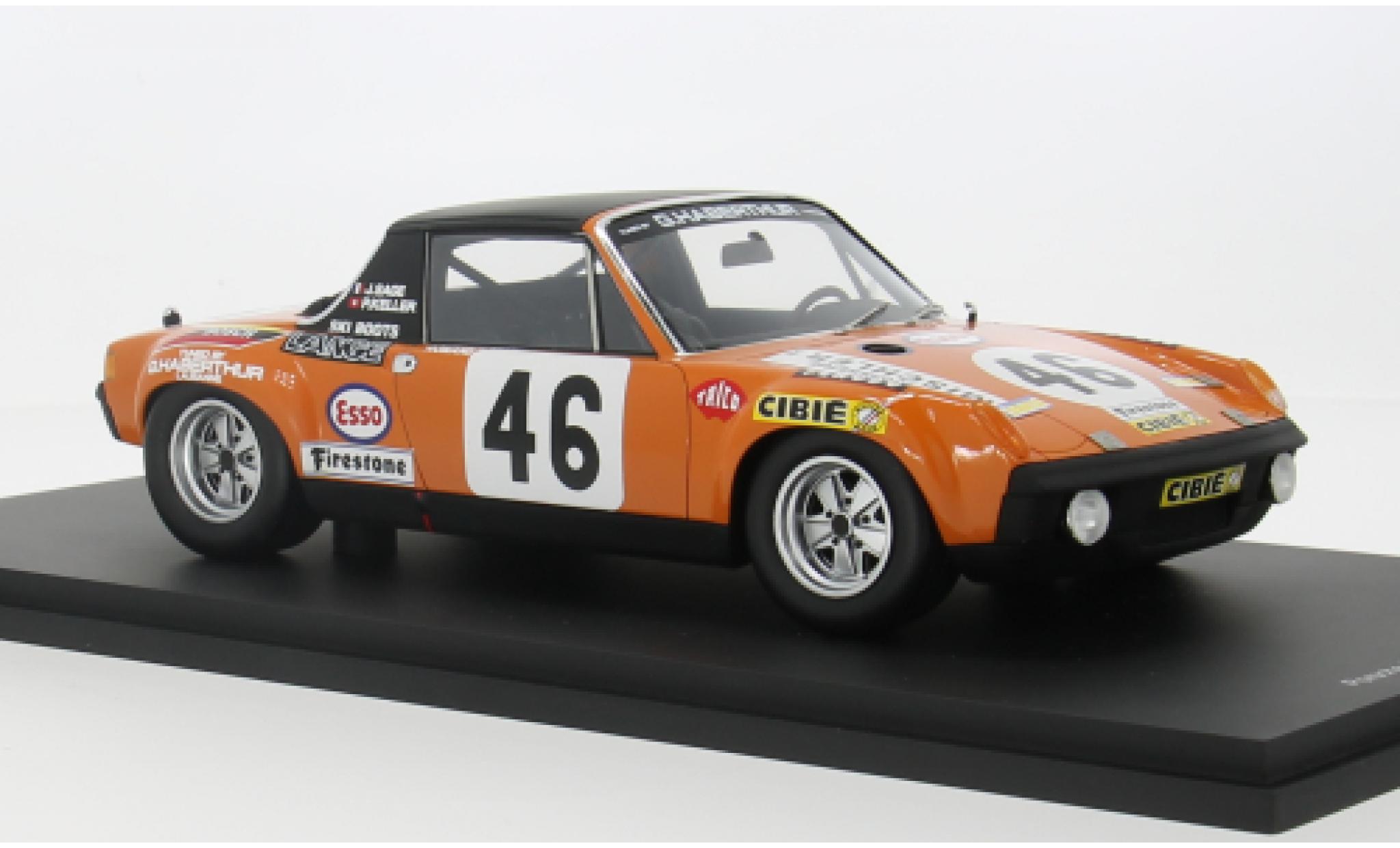 Porsche 914 1/18 Spark /6 No.46 24h Le Mans 1971 1:18 diecast model cars