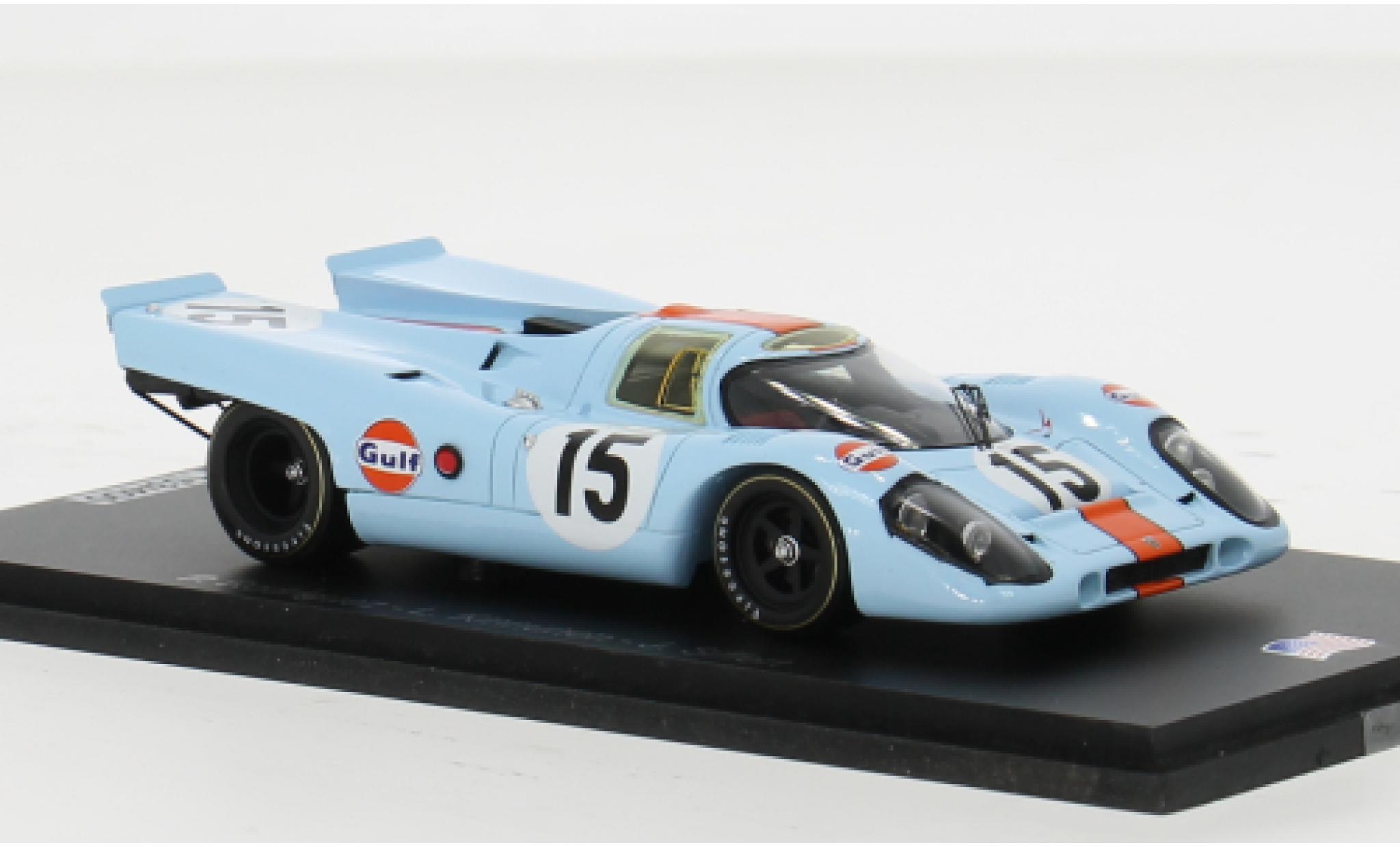 Porsche 917 1970 1/43 Spark K No.15 12h Sebring 1:43 diecast model cars