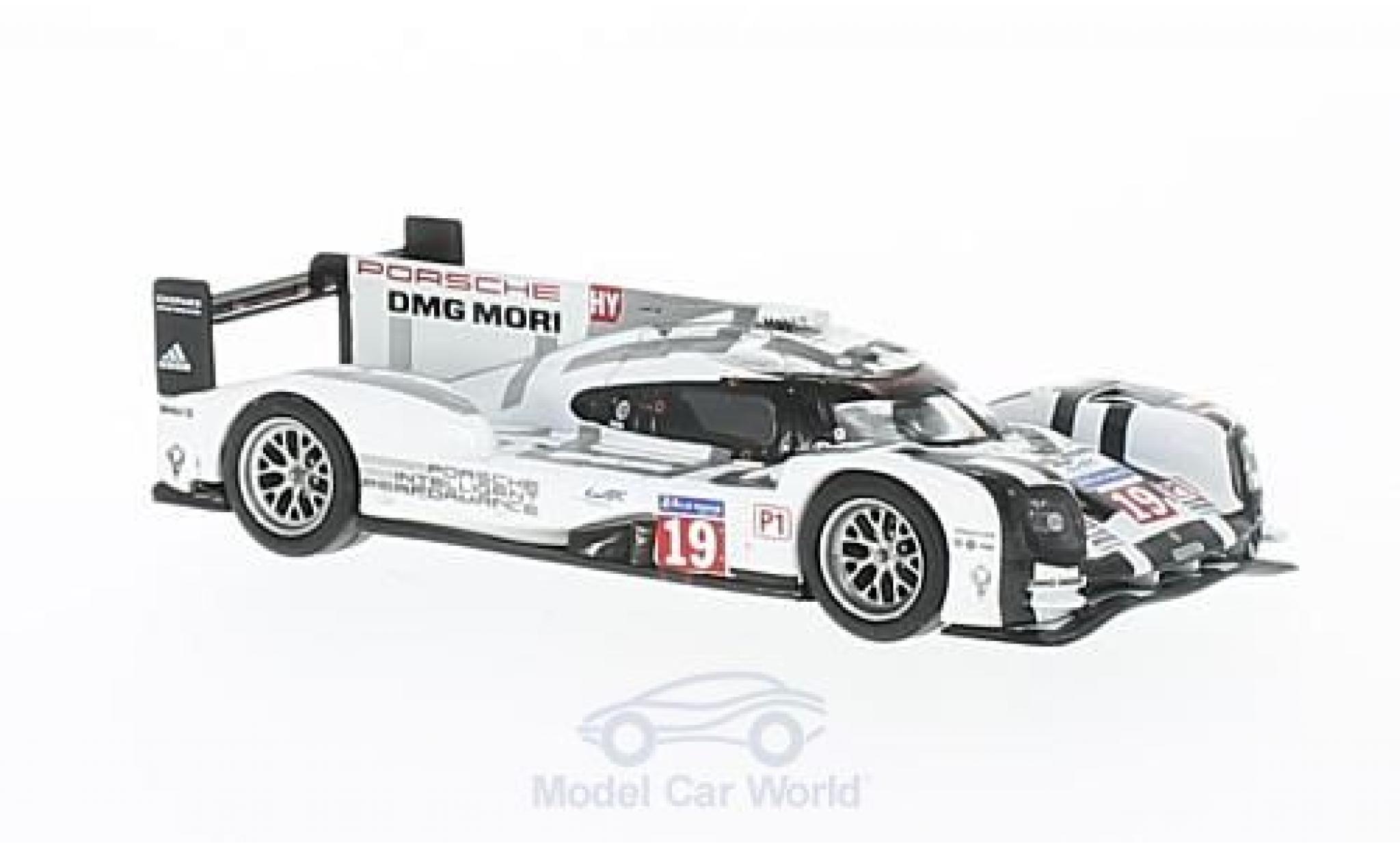 Porsche 919 1/64 Spark Hybrid No.19 24h Le Mans 2015 N.H&uuml;lkenberg/E.Bamber/N.Tandy diecast model cars