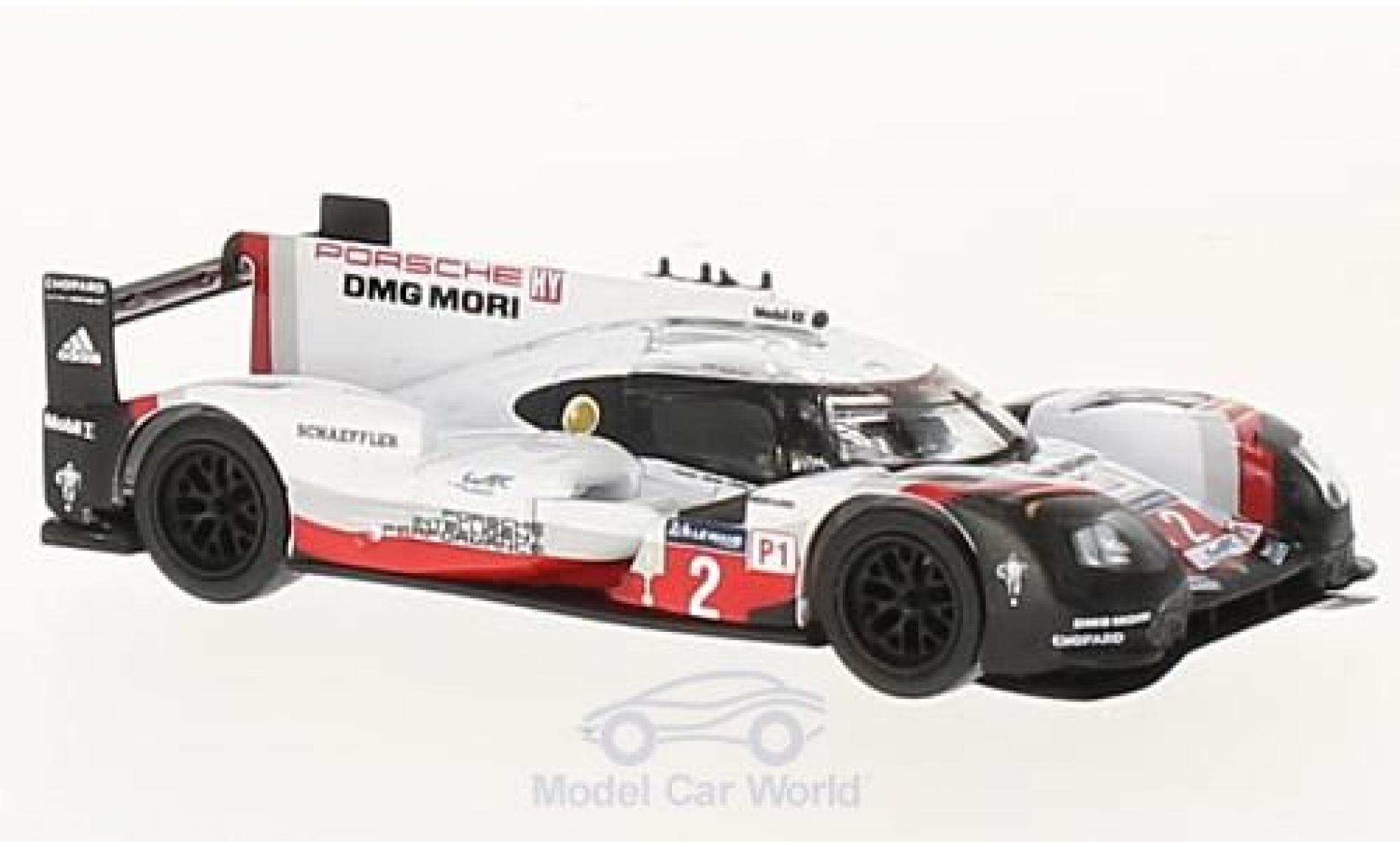 Porsche 919 1/64 Spark Hybrid No.2 LMP Team 24h Le Mans 2017 P.Bernhard/E.Bamber/B.Hartley diecast model cars