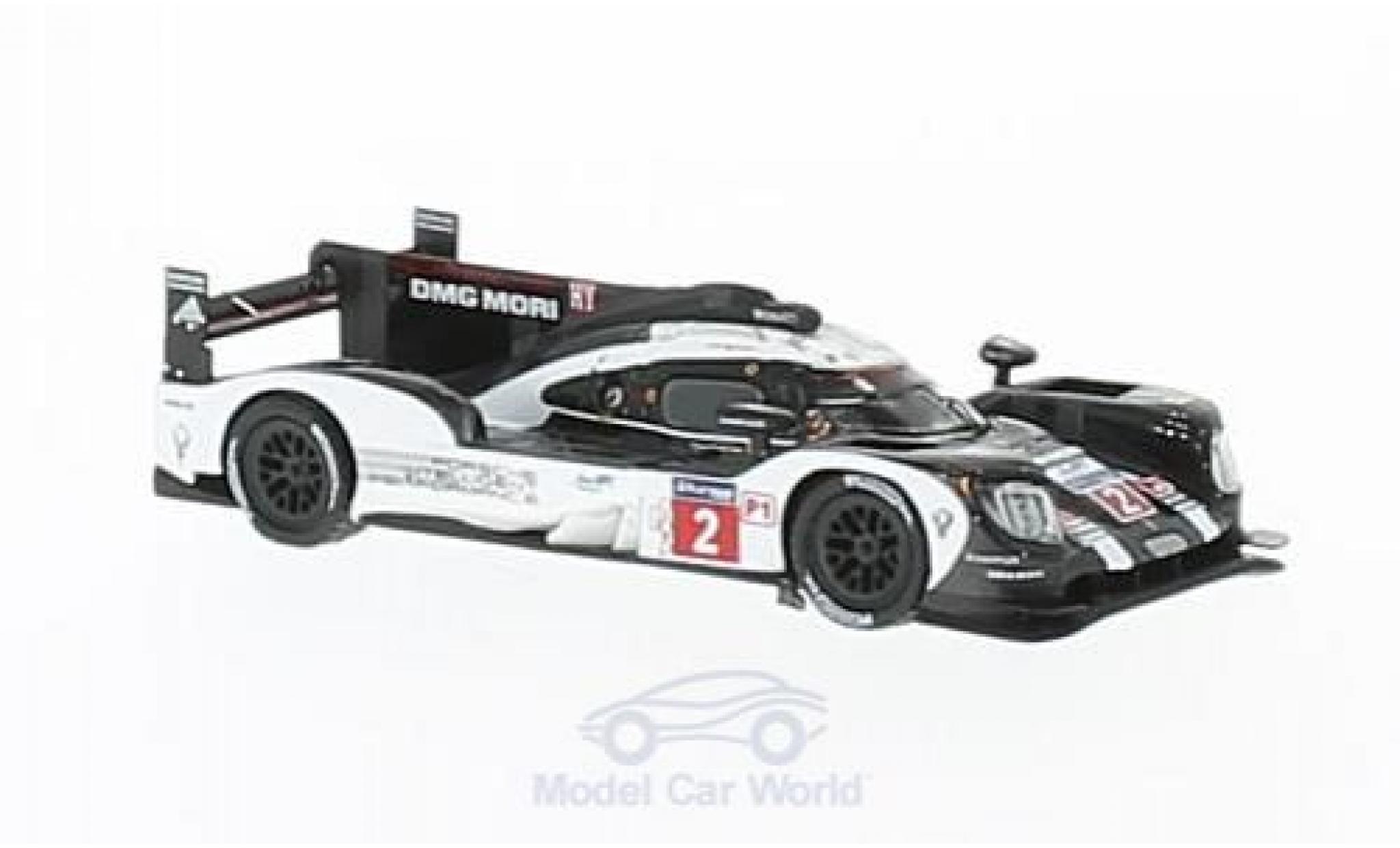 Porsche 919 2016 1/87 Spark Hybrid No.2 Team 24h Le Mans 2016 R.Dumas/N.Jani/M.Lieb diecast model cars