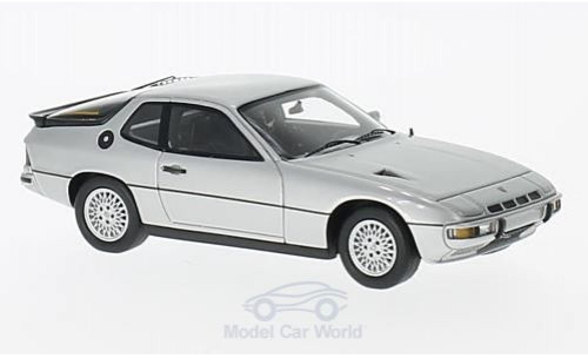 Porsche 924 1/43 Spark Turbo grey 1979 diecast model cars