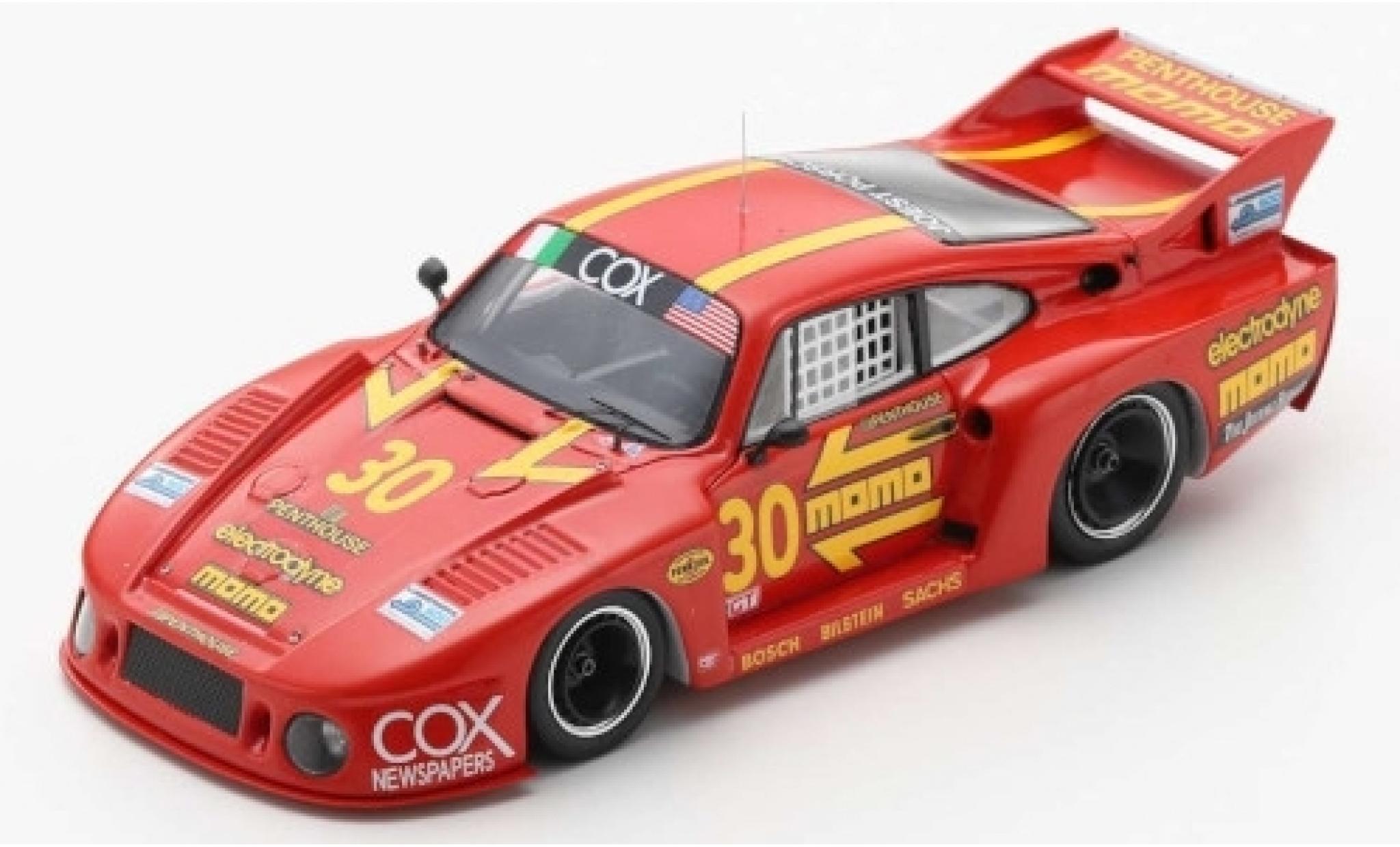 Porsche 935 1980 1/43 Spark J No.30 Joest Momo 500 Miles Mid-Ohio 1980 J.Busby/G.Moretti diecast model cars
