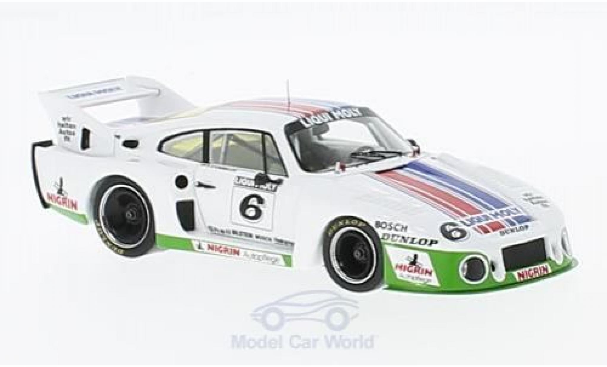 Porsche 935 1980 1/43 Spark J No.6 Liqui Moly DRM Bergischer L&ouml;we Zolder 1980 R.Stommelen diecast model cars