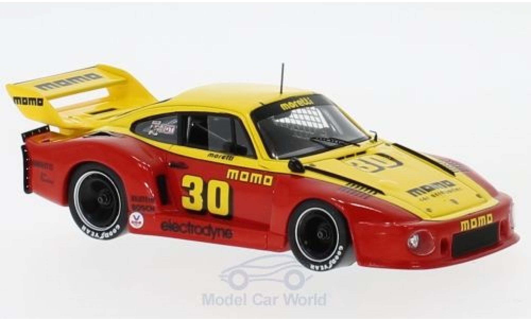 Porsche 935 1978 1/43 Spark No.30 Momo 1000 Miles Portland 1978 G.Moretti diecast model cars