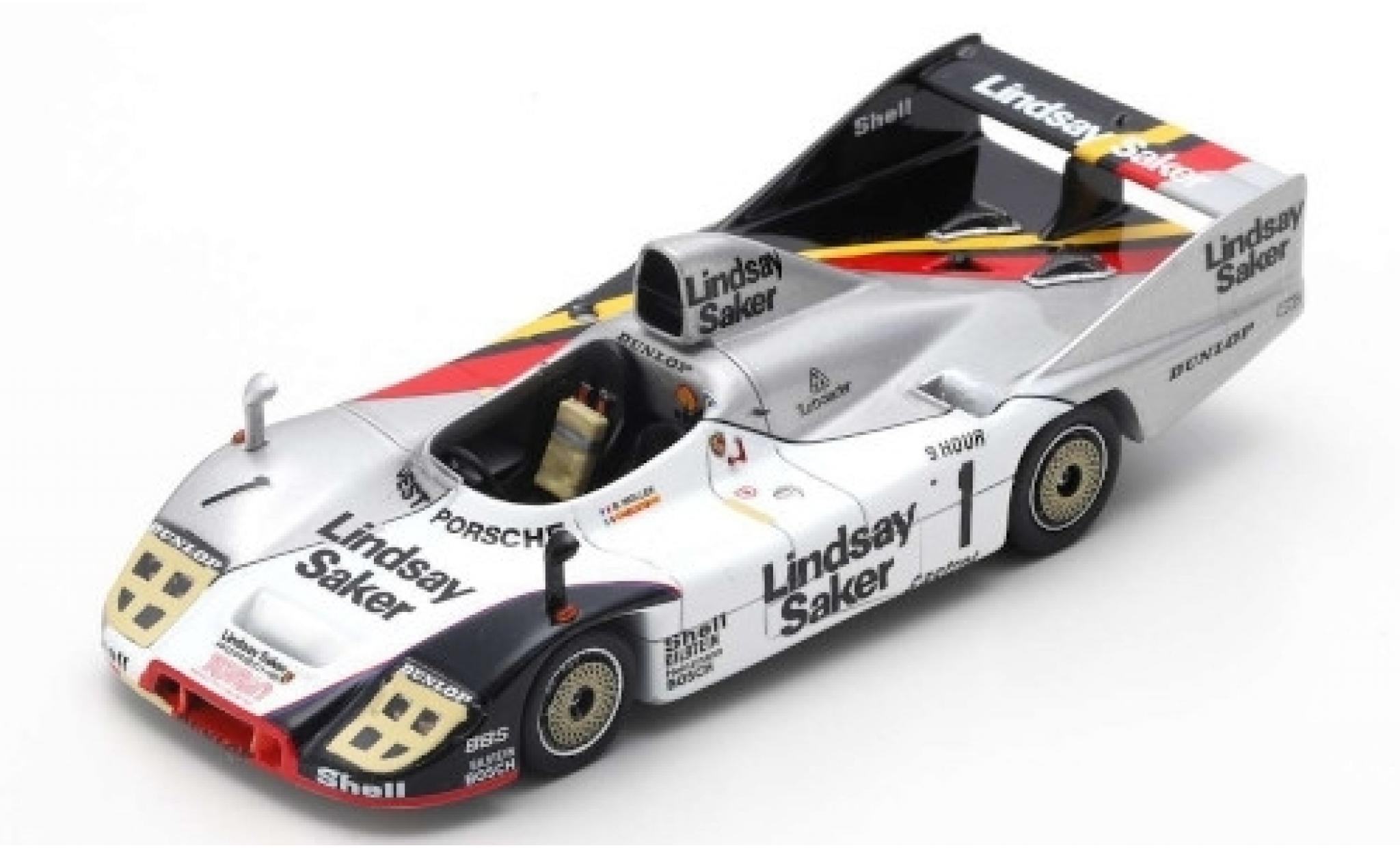 Porsche 936 1982 1/43 Spark /80 RHD No.1 Joest Lindsay Saker 9h Kyalami 1982 B.Wollek/G.Francia diecast model cars