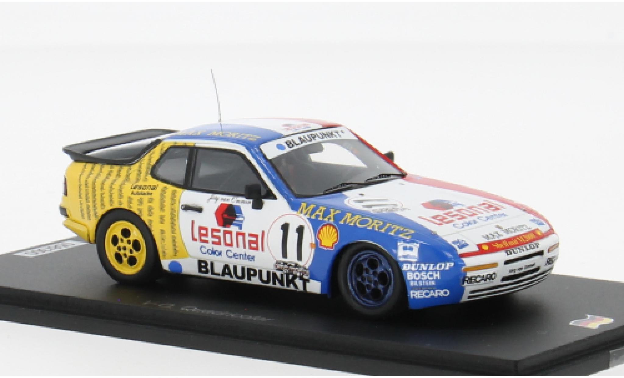 Porsche 944 1/43 Spark Turbo Turbo Cup 1989 #11 1:43 diecast model cars