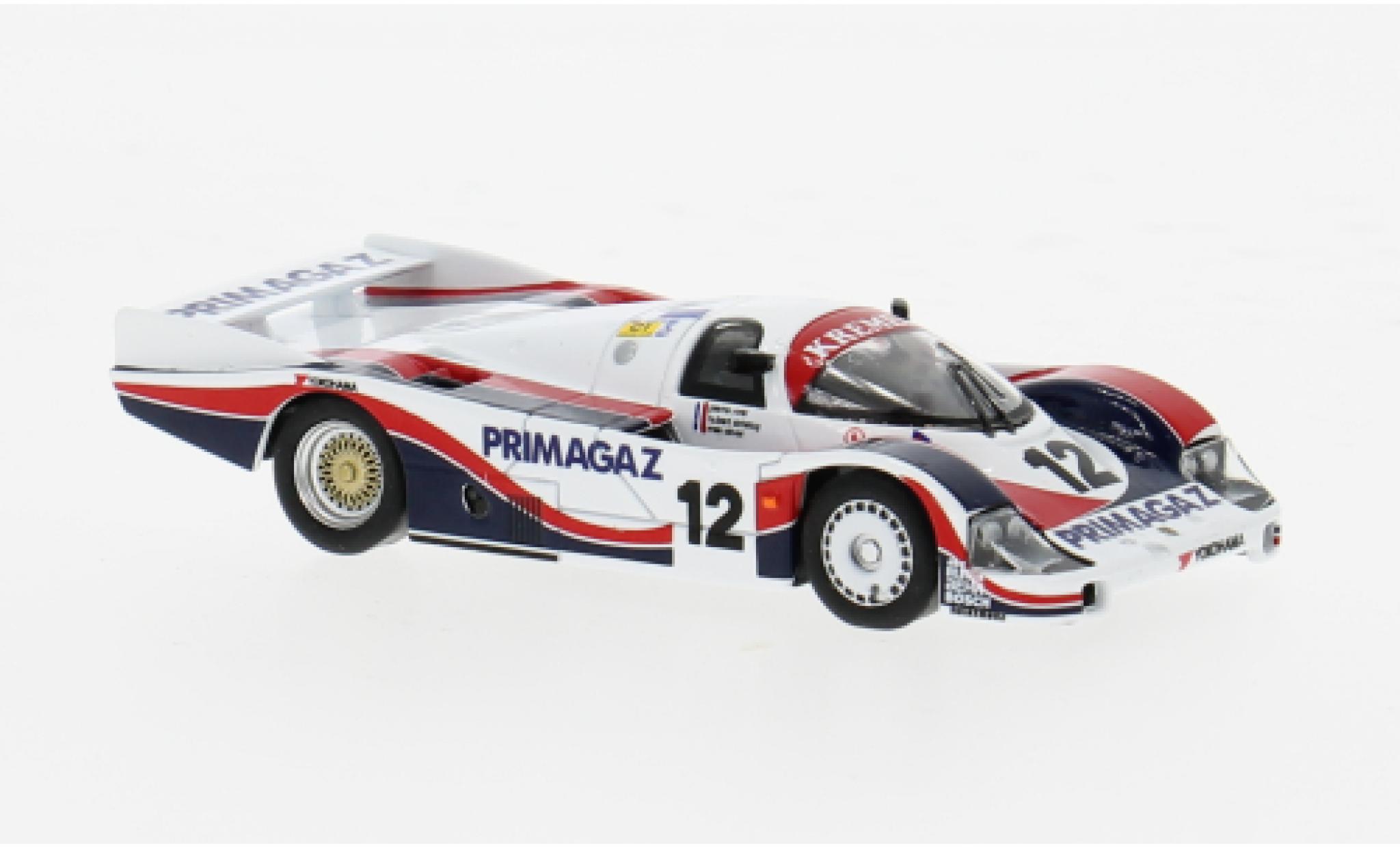Porsche 956 1984 1/64 Spark 24h Le Mans #12 1:64 diecast model cars
