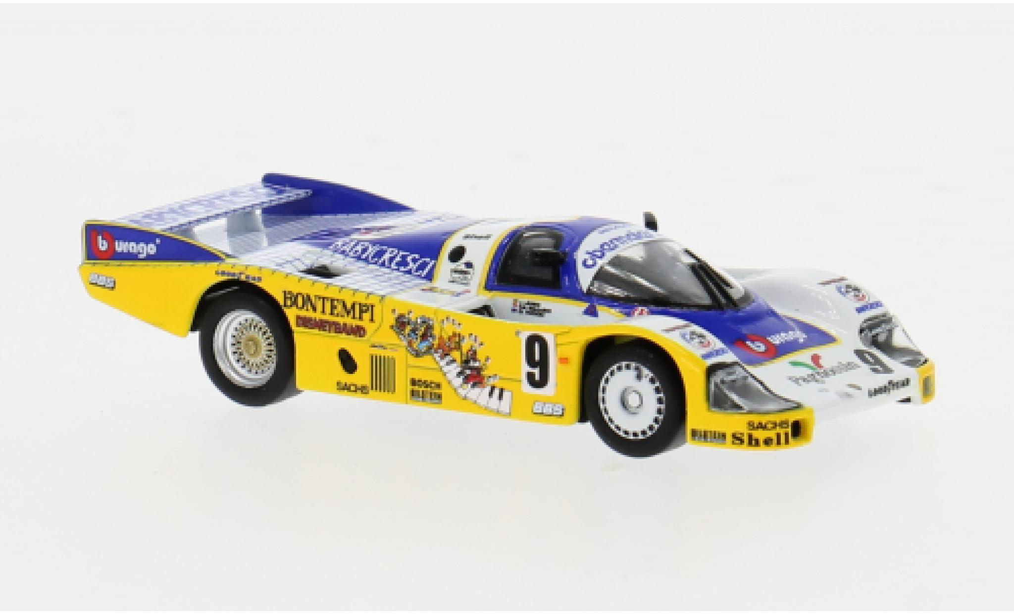 Porsche 956 1986 1/64 Spark 24h Le Mans #9 1:64 diecast model cars