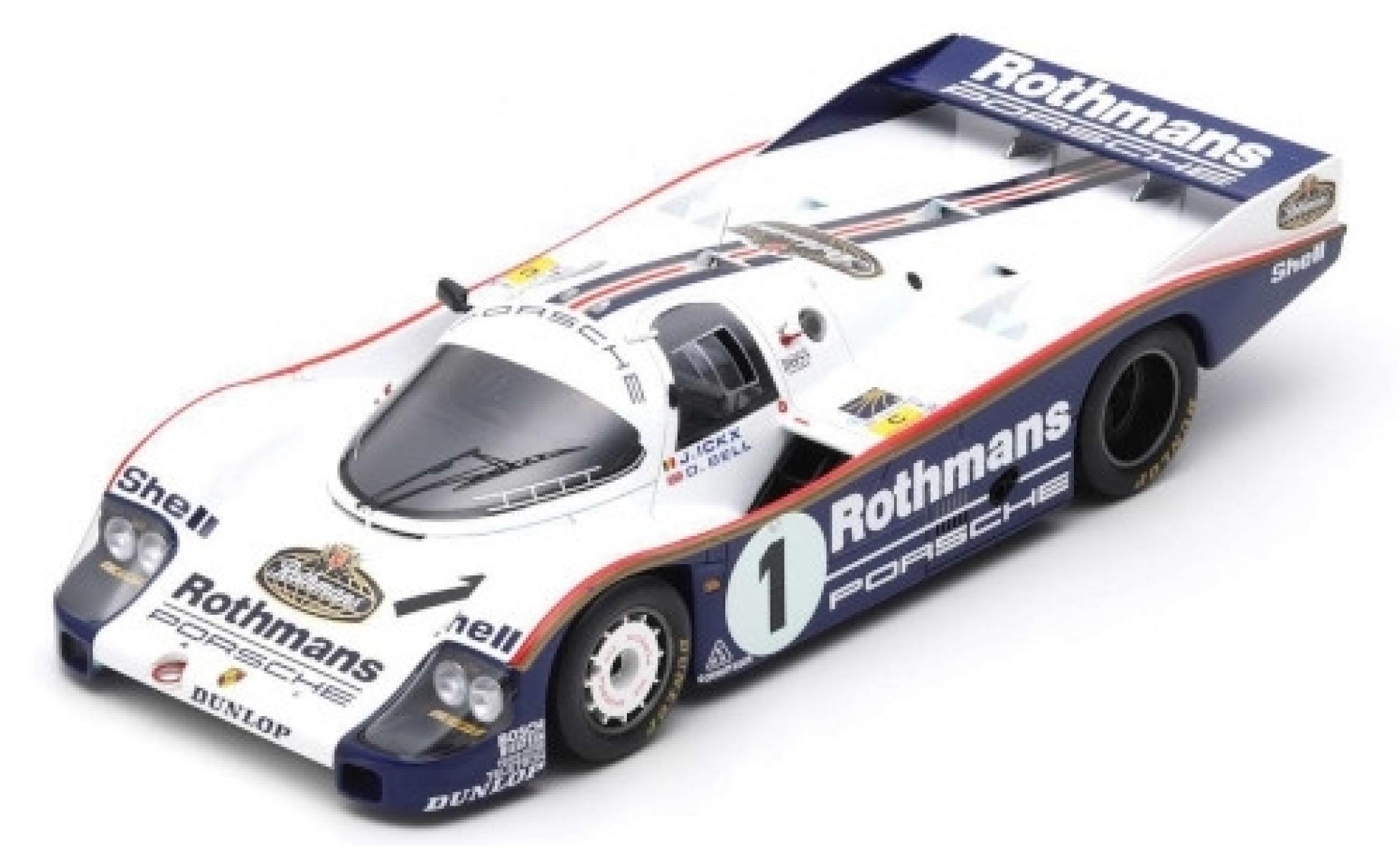 Porsche 993 1/18 Spark 956 No.1 Rothmans Rothmans 24h Le Mans 1 J.Ickx/D.Bell diecast model cars
