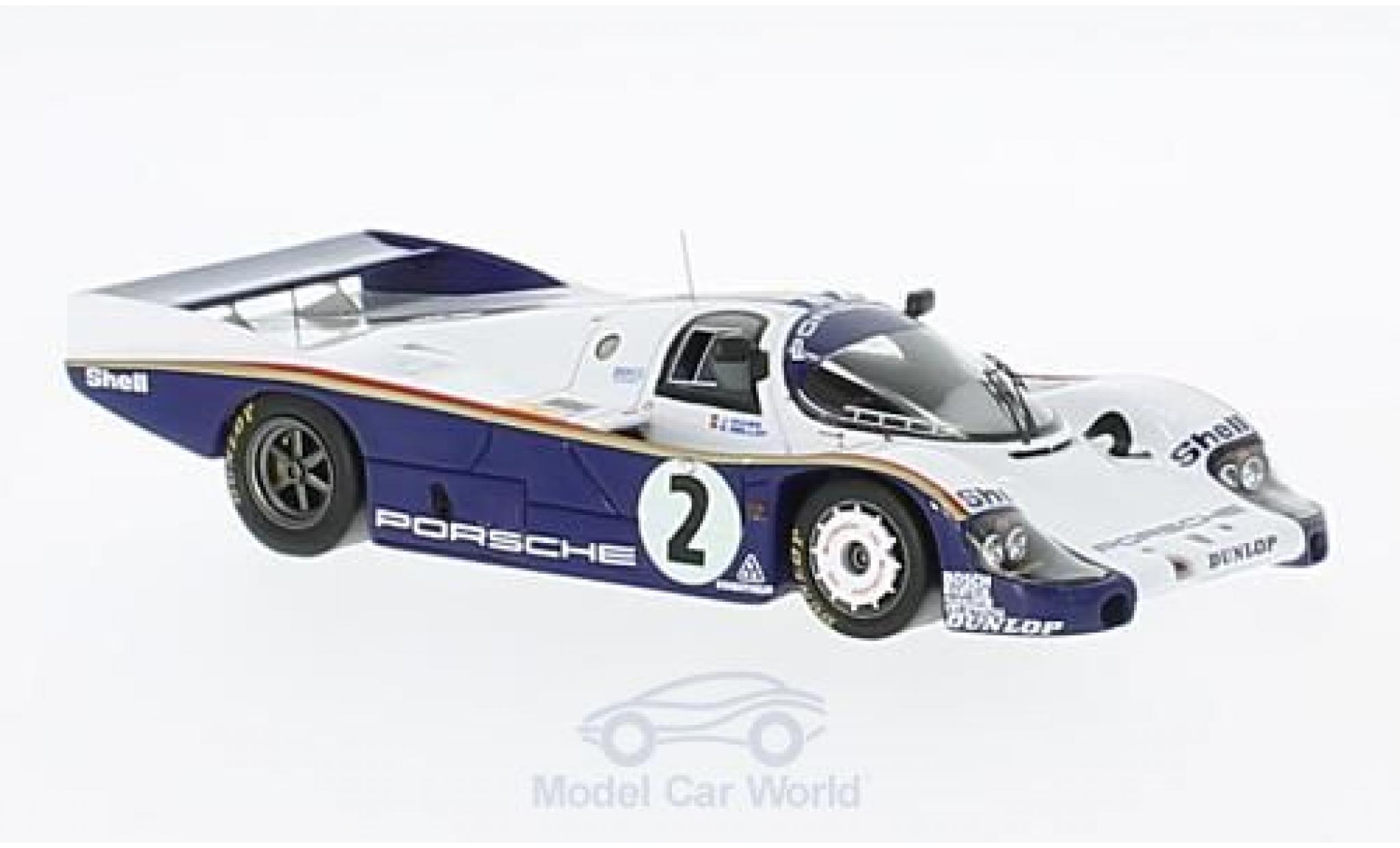 Porsche 956 1983 1/43 Spark No.2 Rothmans Rothmans 24h Le Mans 1983 mit Decals J.Mass/S.Bellof diecast model cars