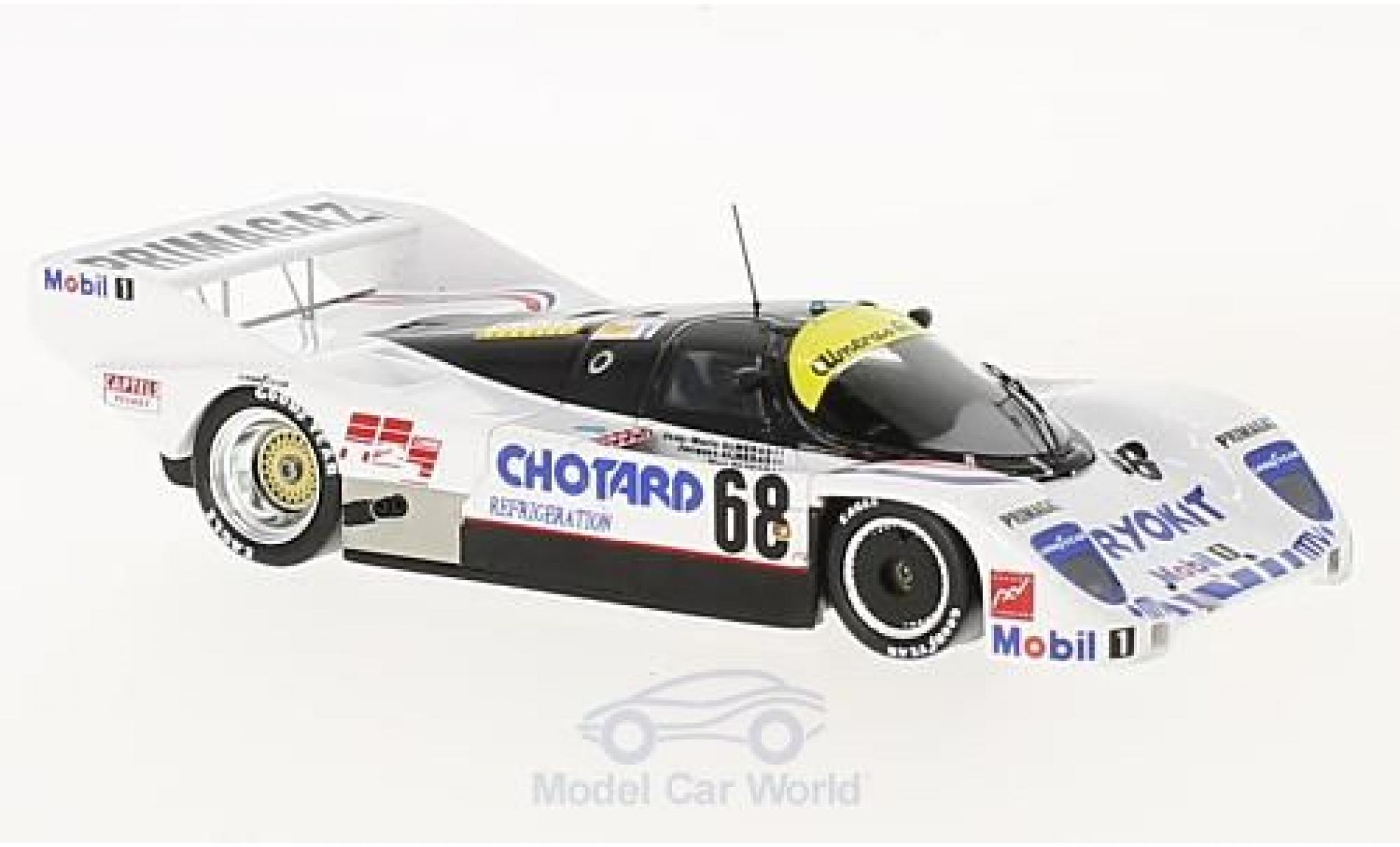 Porsche 962 1992 1/43 Spark C No.68 24h Le Mans 1992 J.Almeras/J.M.Almeras/M.Cohen-Olivar diecast model cars