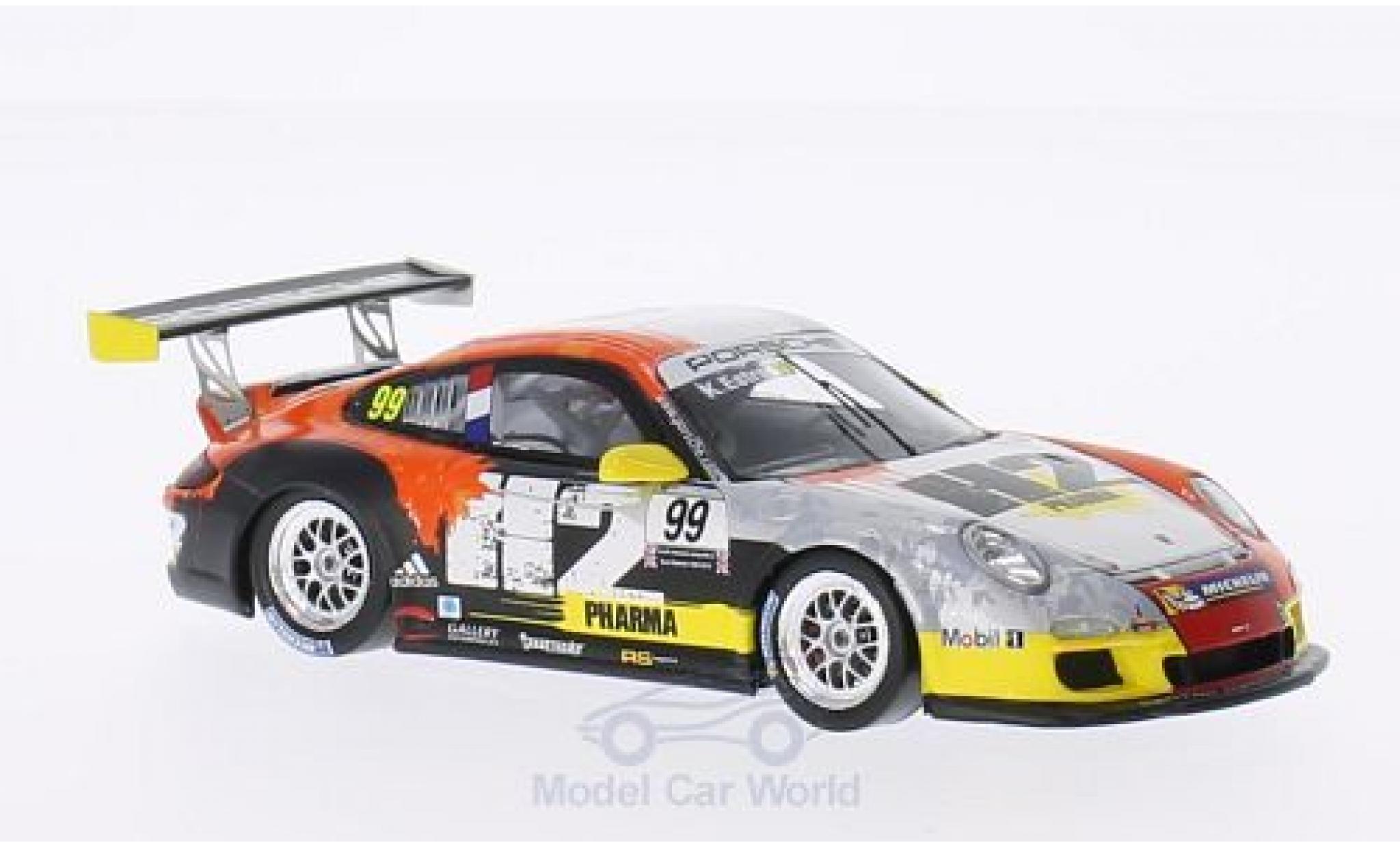 Porsche 997 GT3 CUP 1/43 Spark GT3 Cup No.99 H2 Pharma Carrera Cup Paul Ricard 2013 K.Estre diecast model cars