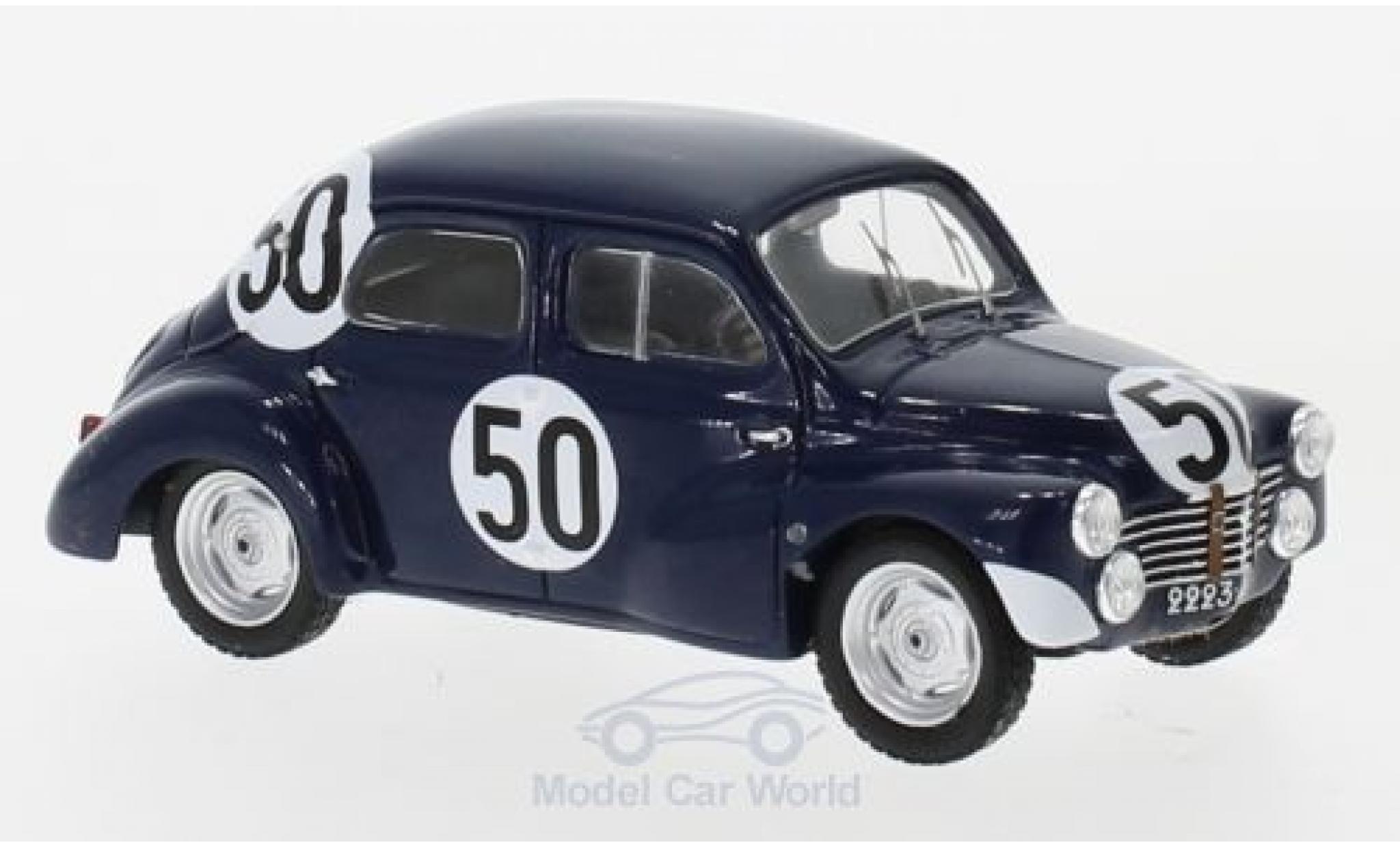 Renault 4CV 1/43 Spark 1063 No.50 24h Le Mans 1951 F.Landon/A.Briat diecast model cars