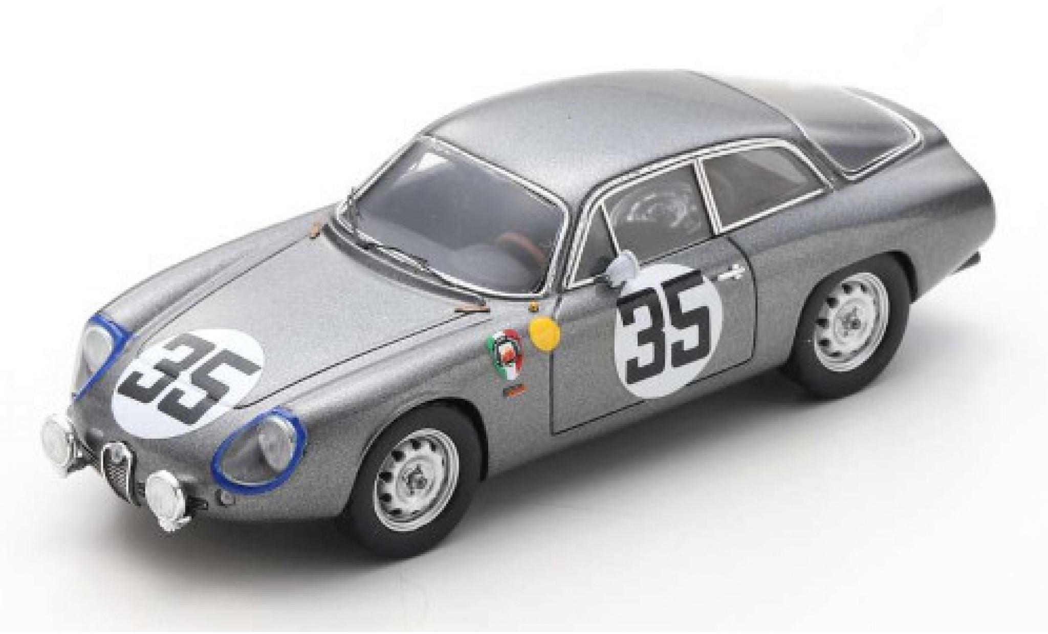 Alfa Romeo Giulietta 1/43 Spark Sport Zagato No.35 24h Le Mans 1963 diecast model cars