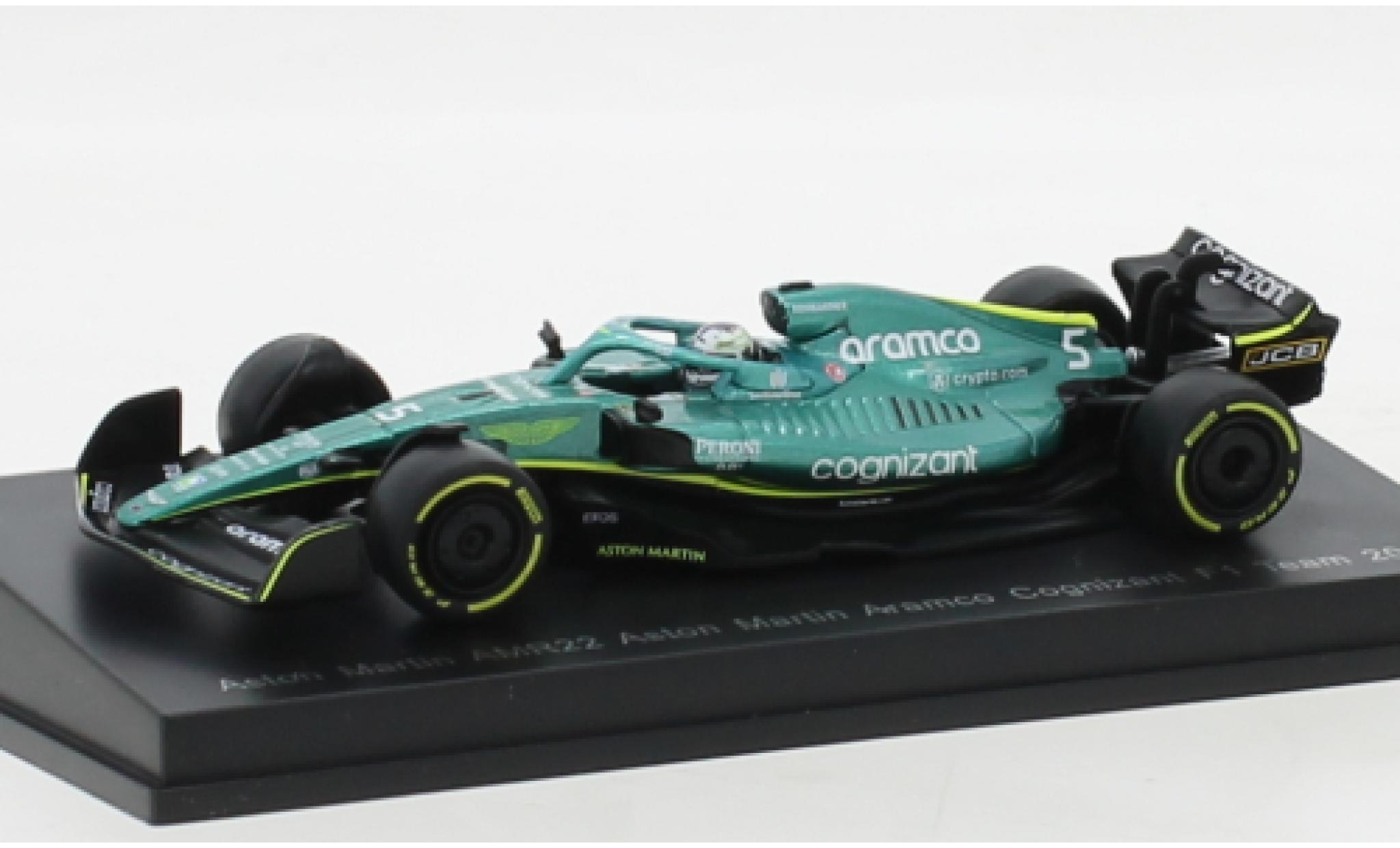 Aston Martin AMR2 1/64 Spark 2 No.5 Aramco Cognizant F1 Team Cognizant Formel 1 2022 diecast model cars