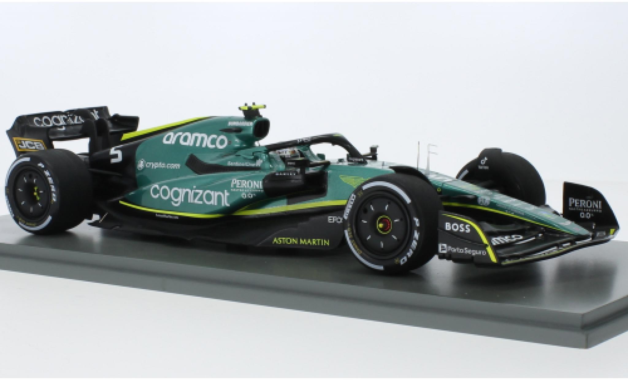 Aston Martin AMR2 1/43 Spark 2 No.5 Aramco Cognizant F1 Team Cognizant formule 1 GP Abu Dhabi 2022 diecast model cars