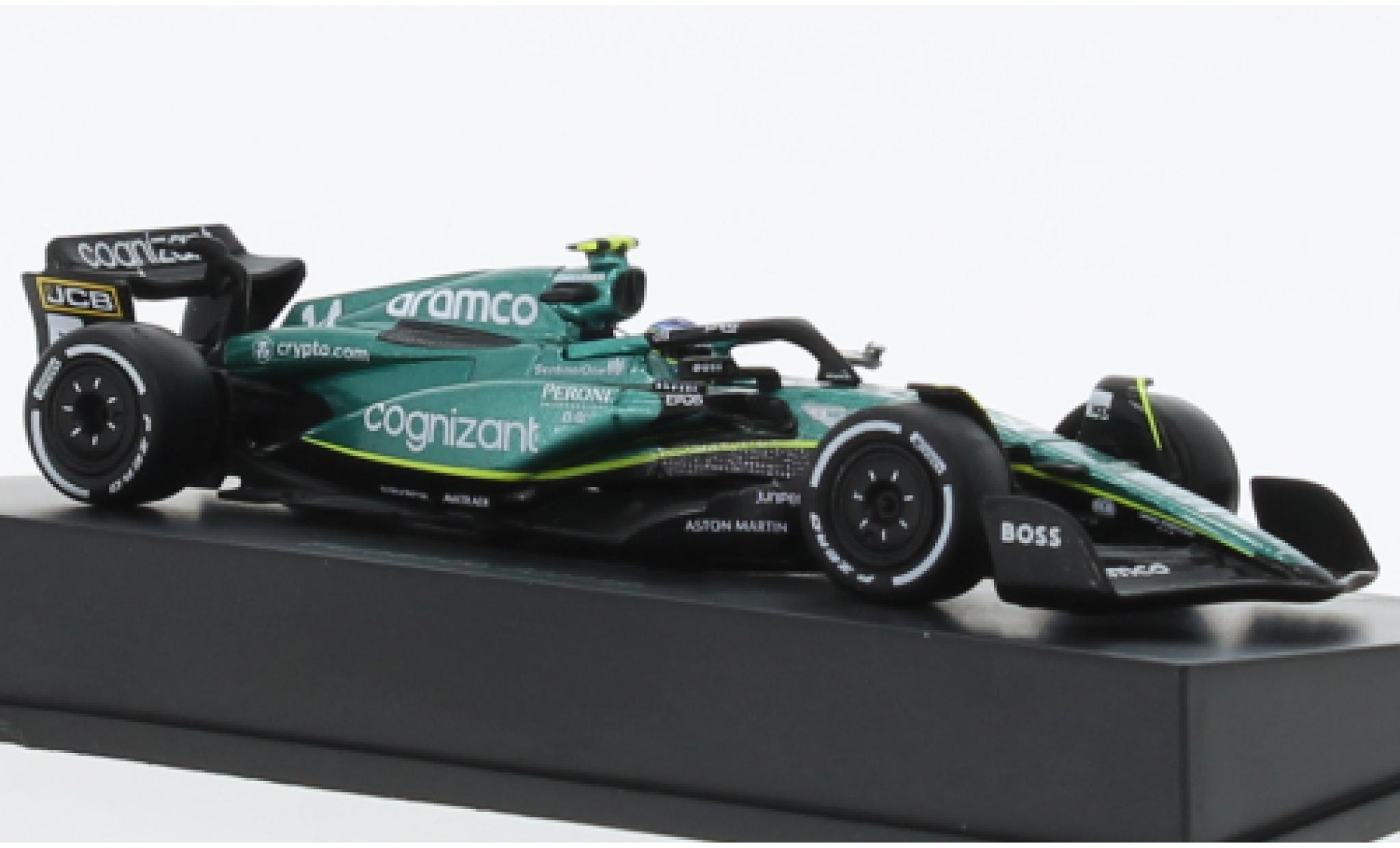 Aston Martin AMR2 1/64 Spark 3 No.14 Aramco Cognizant F1 Team Cognizant formule 1 2023 diecast model cars