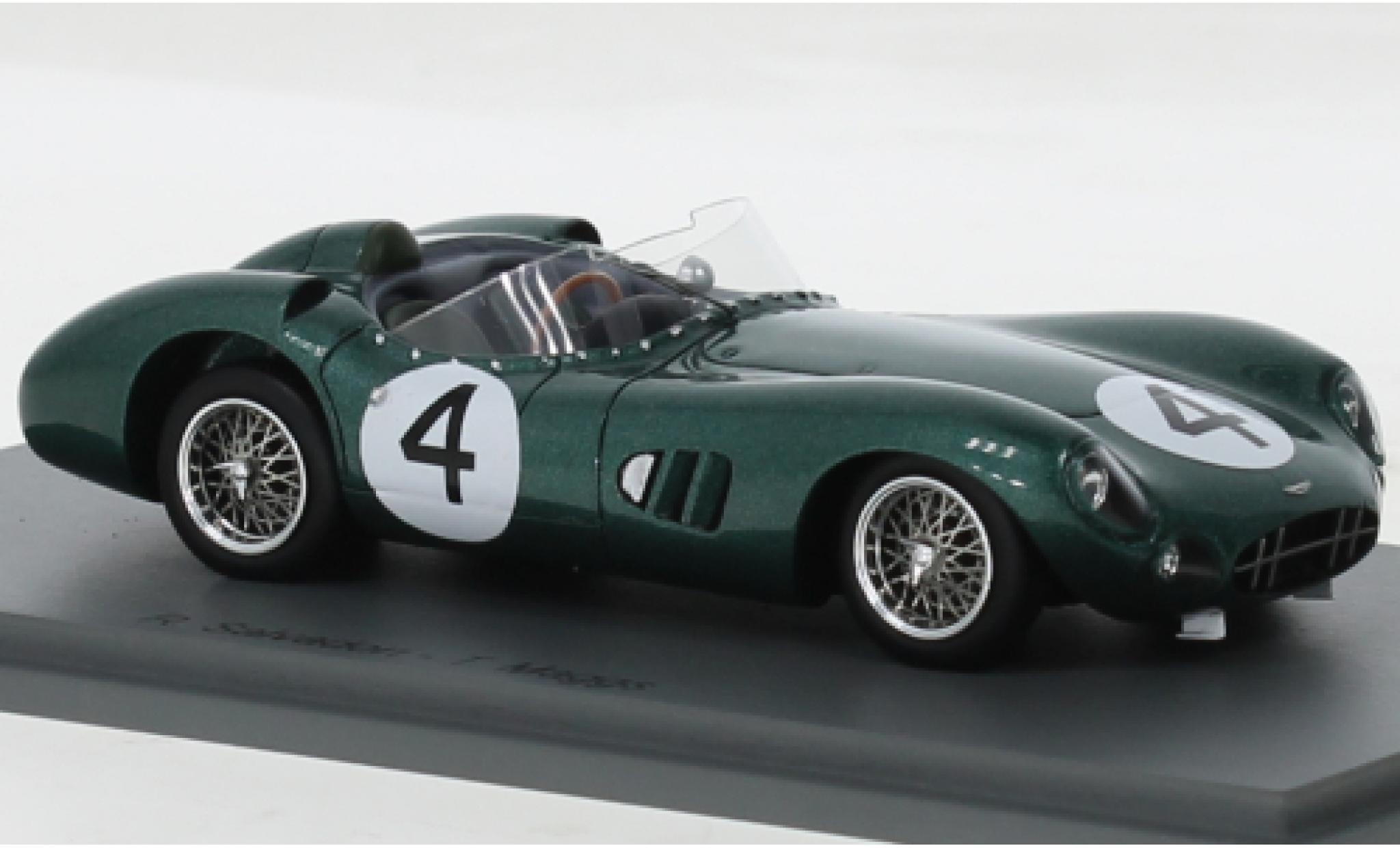 Aston Martin DBR1 1/43 Spark RHD No.4 24h Le Mans 1961 diecast model cars